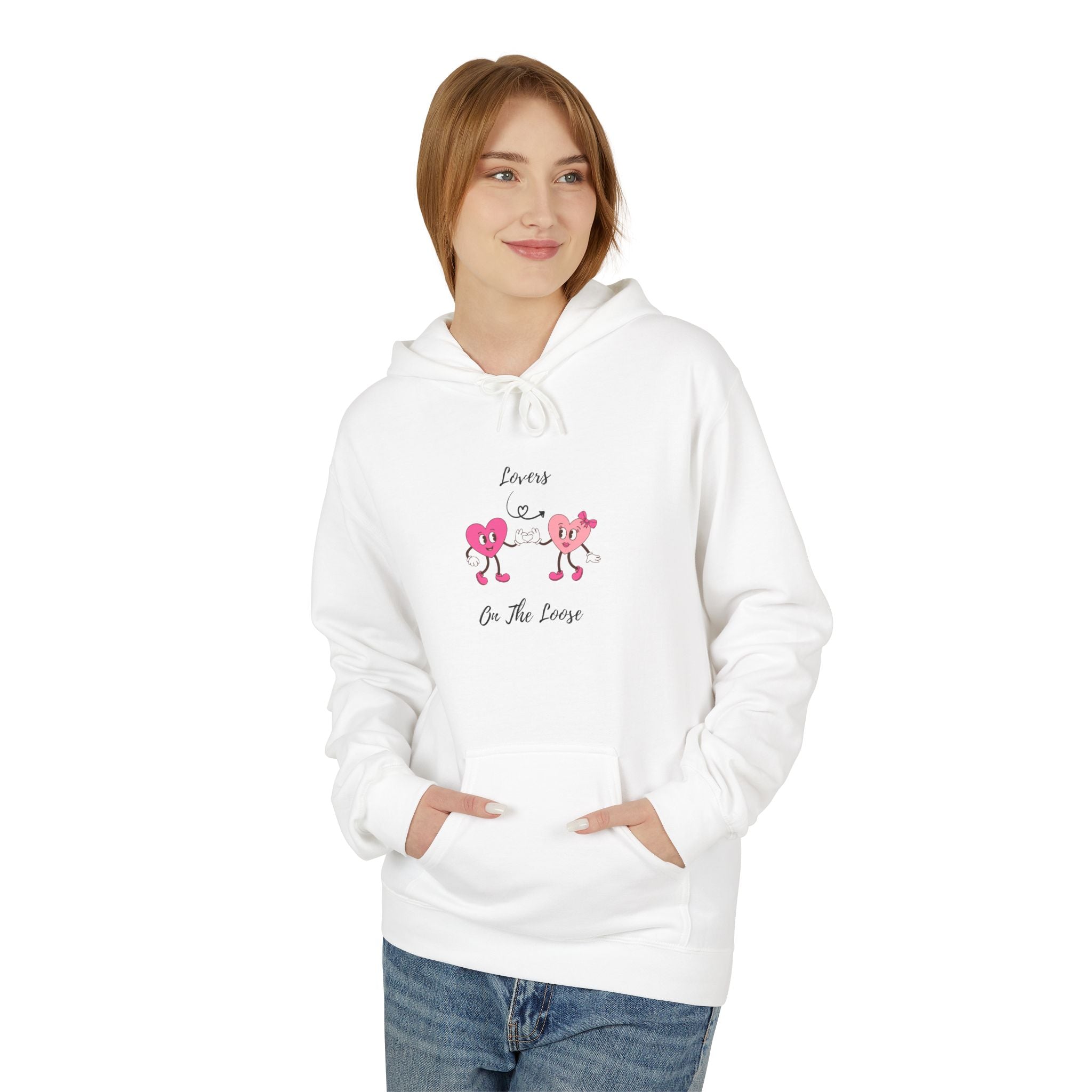 Lovers On The Loose Unisex Midweight Softstyle Fleece Hoodie