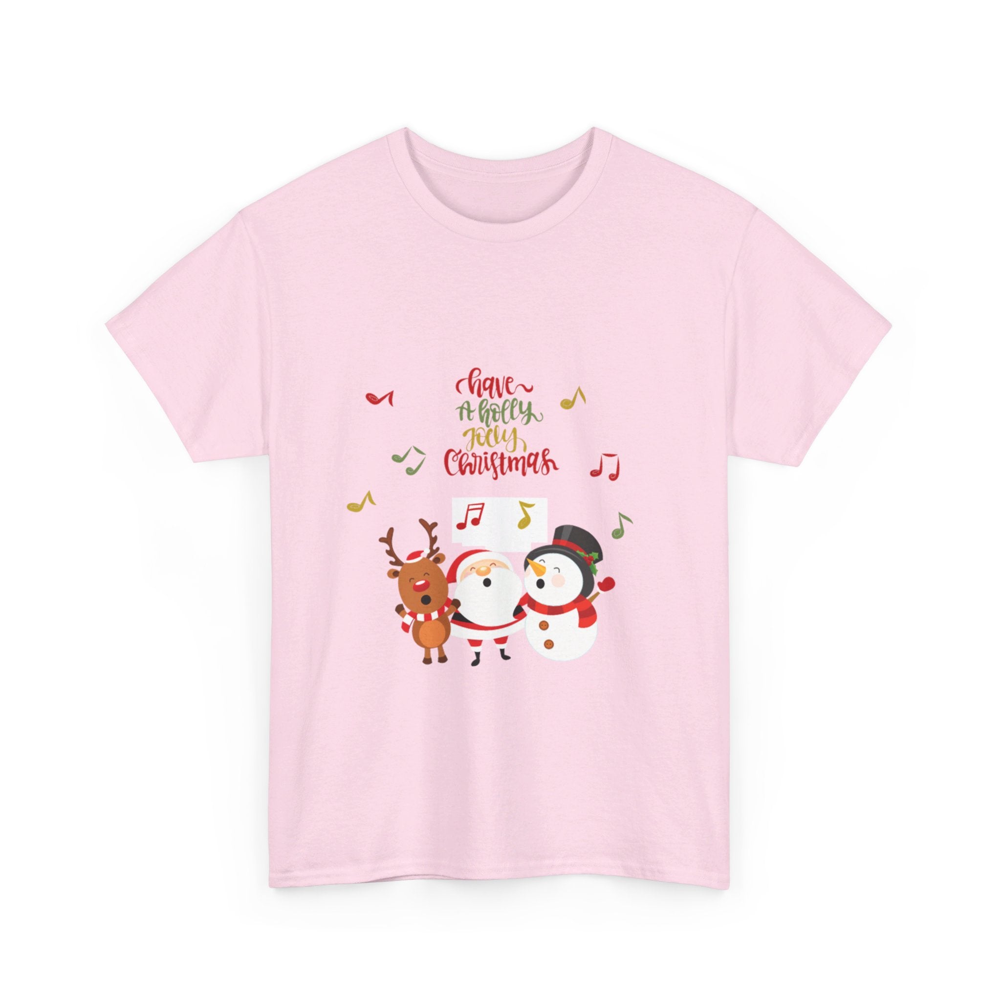 Have A Holly Jolly Christmas Unisex Heavy Cotton Tee