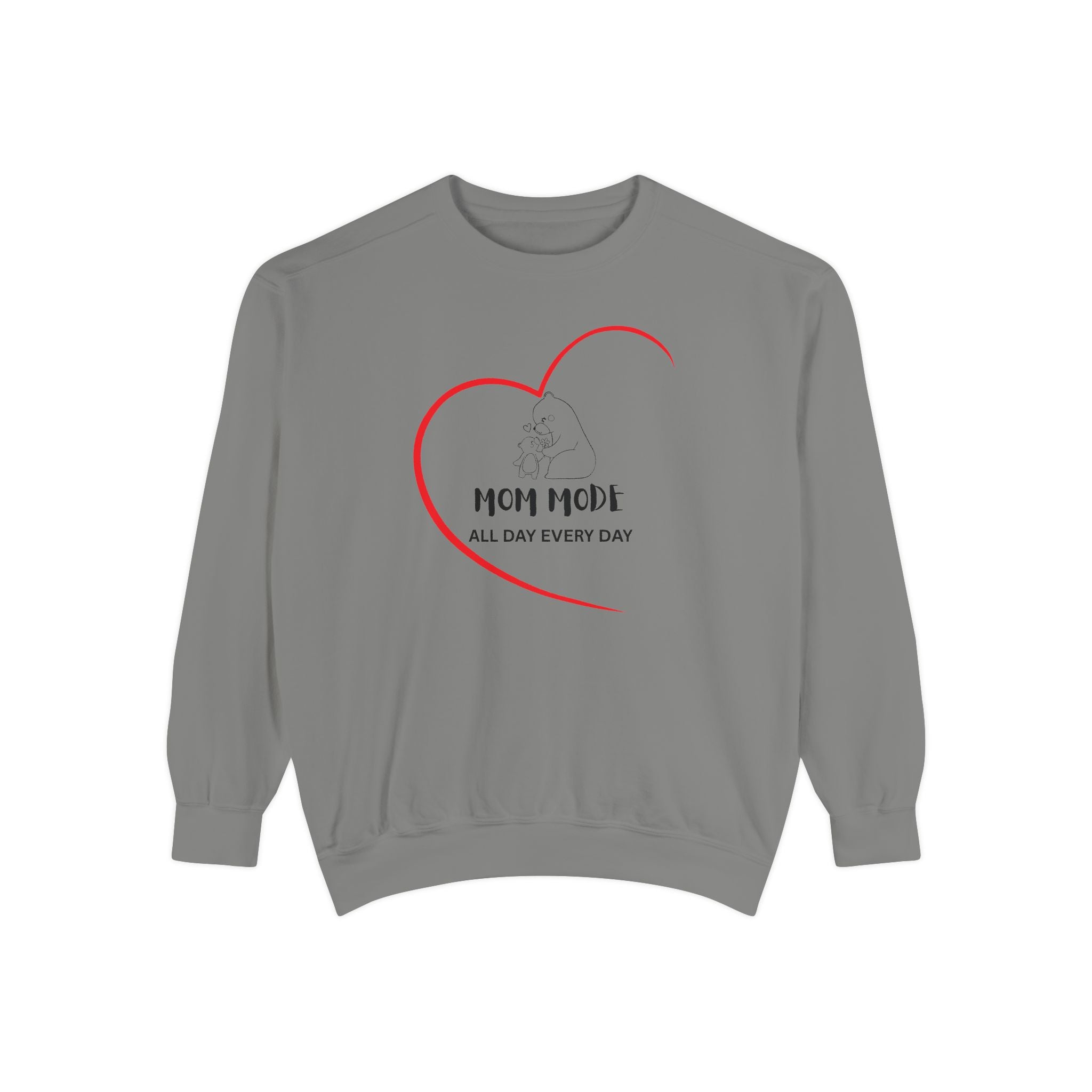 Mom Mode Garment-Dyed Sweatshirt
