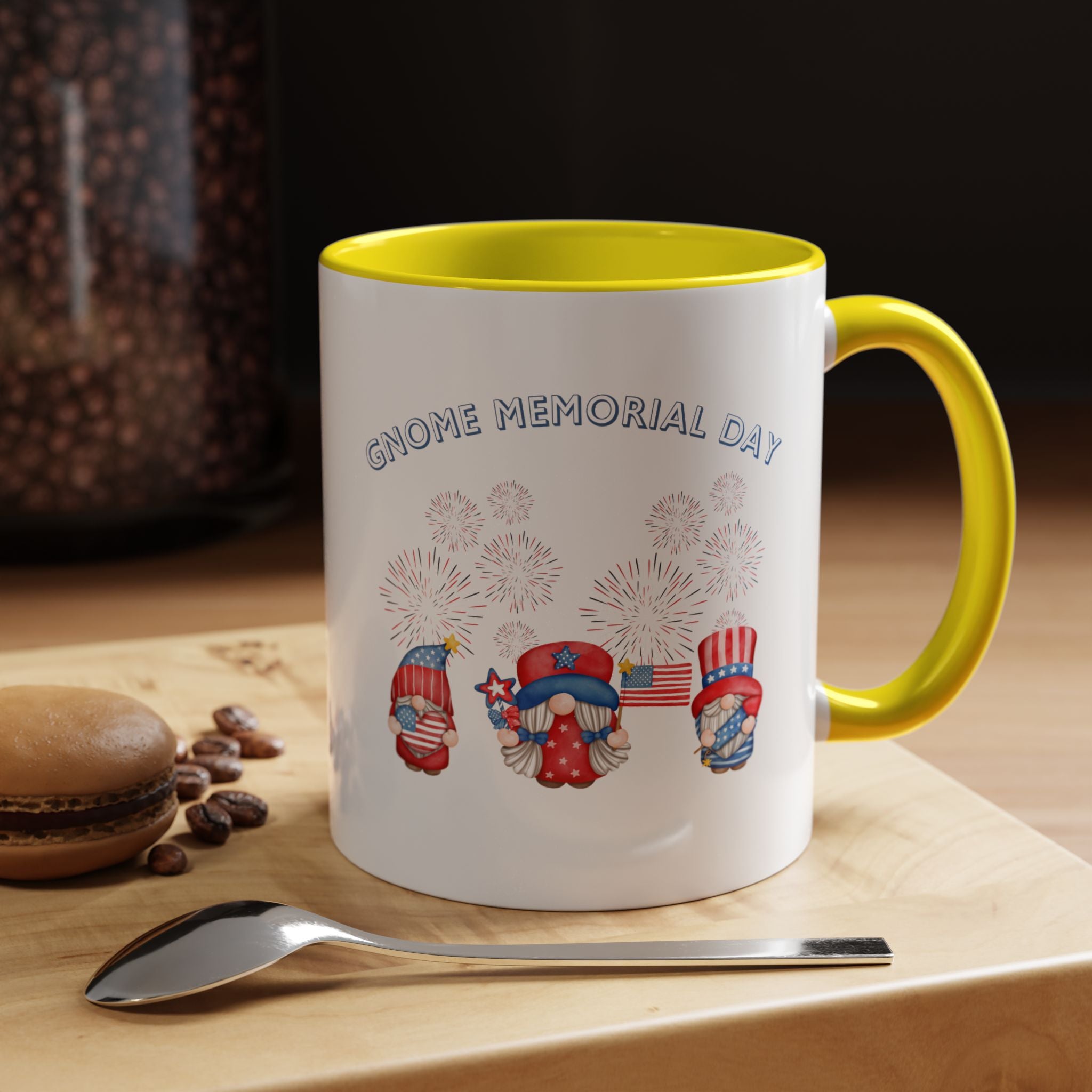 Gnome Memorial Day Coffee Mug - 11oz & 15oz