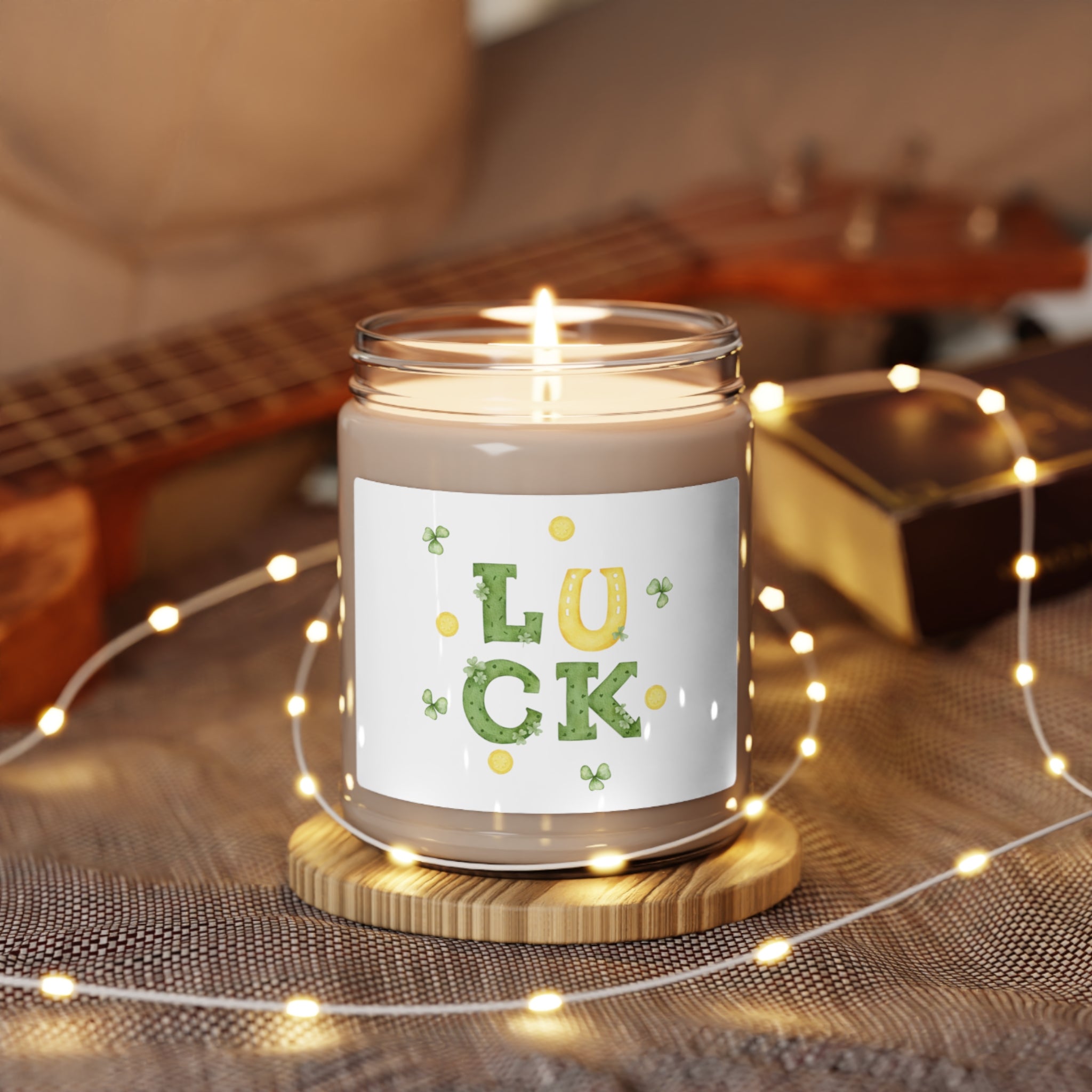 St Paddy's Day Scented Soy Candle, 9oz
