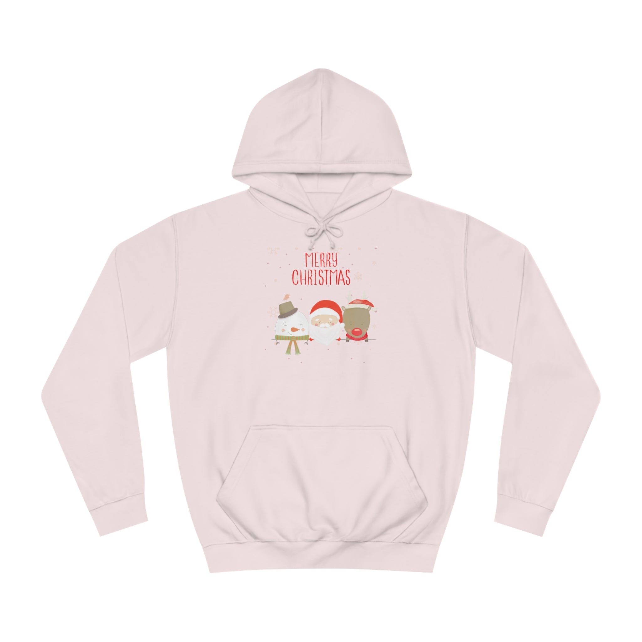 Merry Xmas Crew Unisex College Hoodie