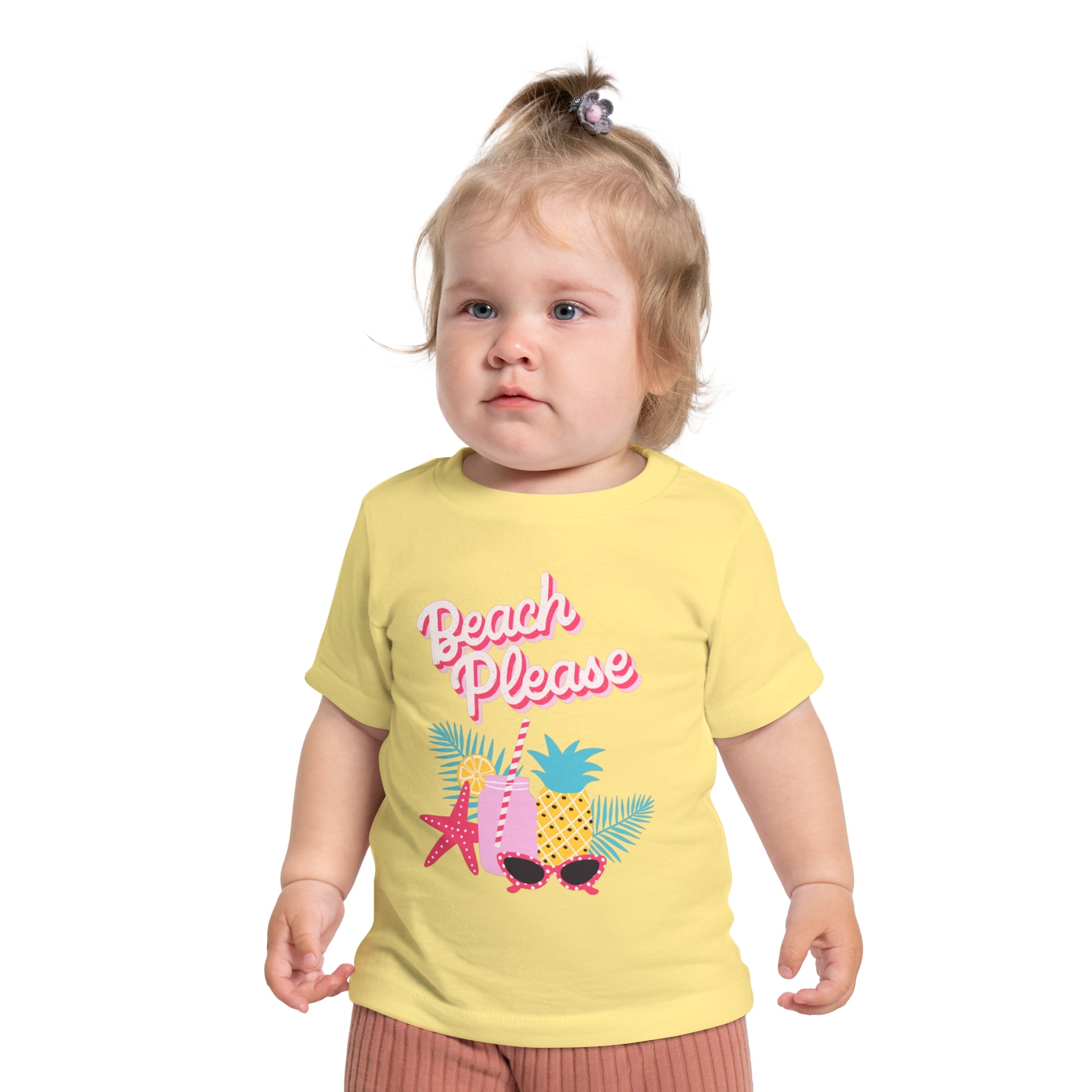 Beach Please Baby Short Sleeve T-Shirt