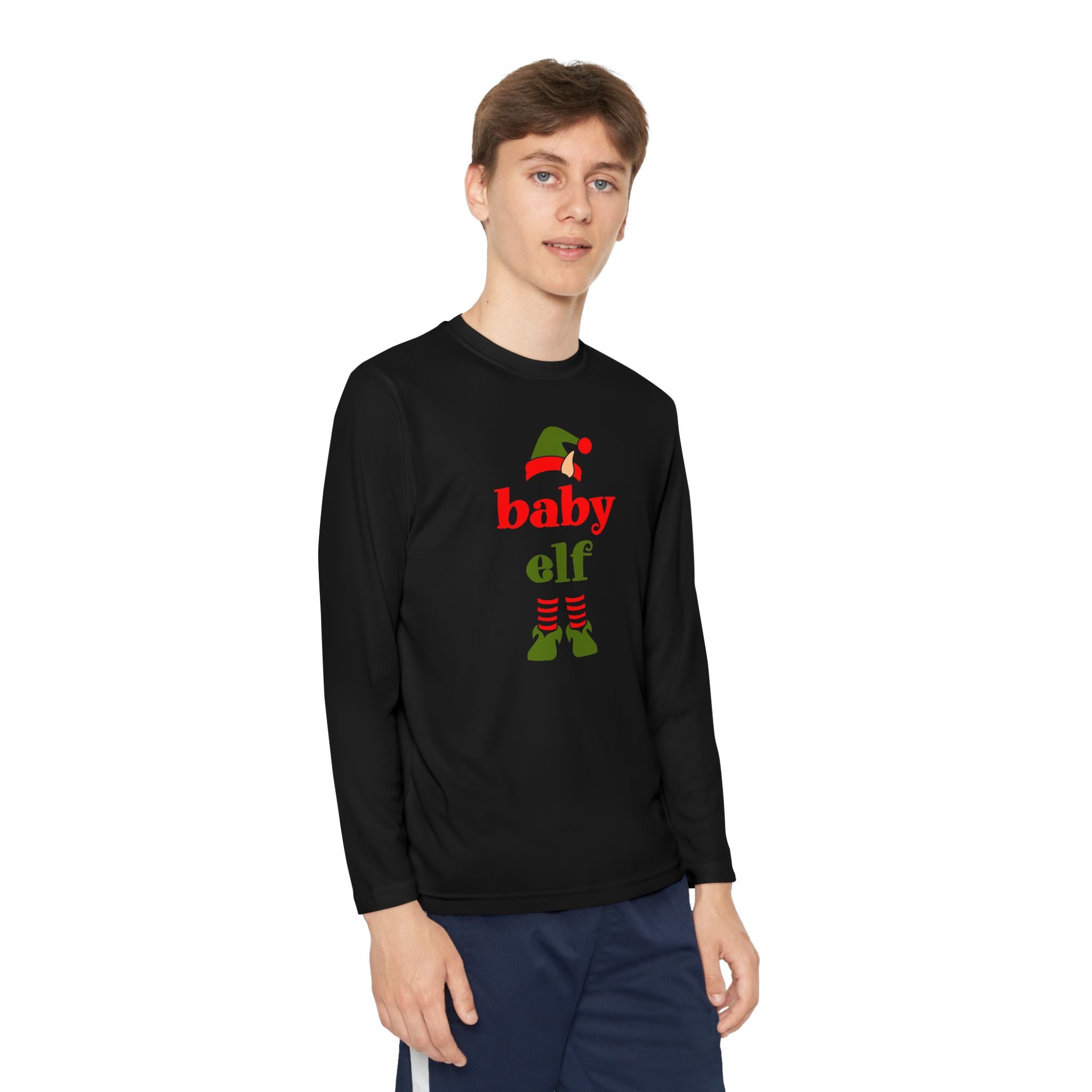 Baby Elf Youth Long Sleeve Competitor Tee