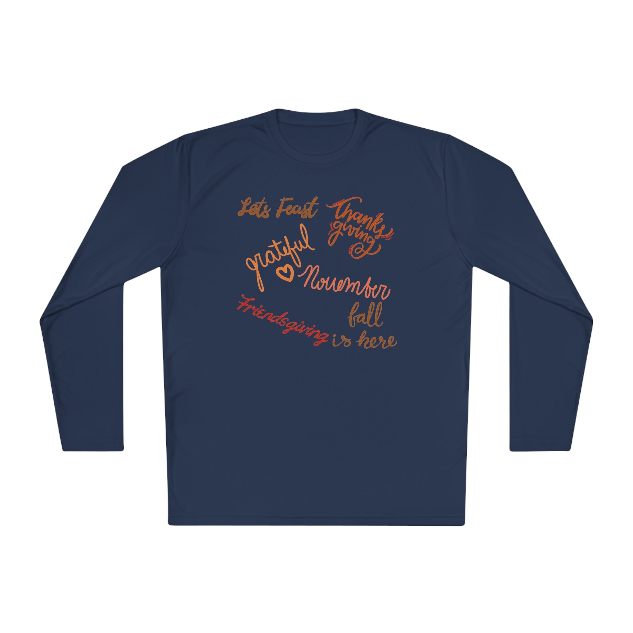 Thanksgiving Season Unisex Lightweight Long Sleeve Tee
