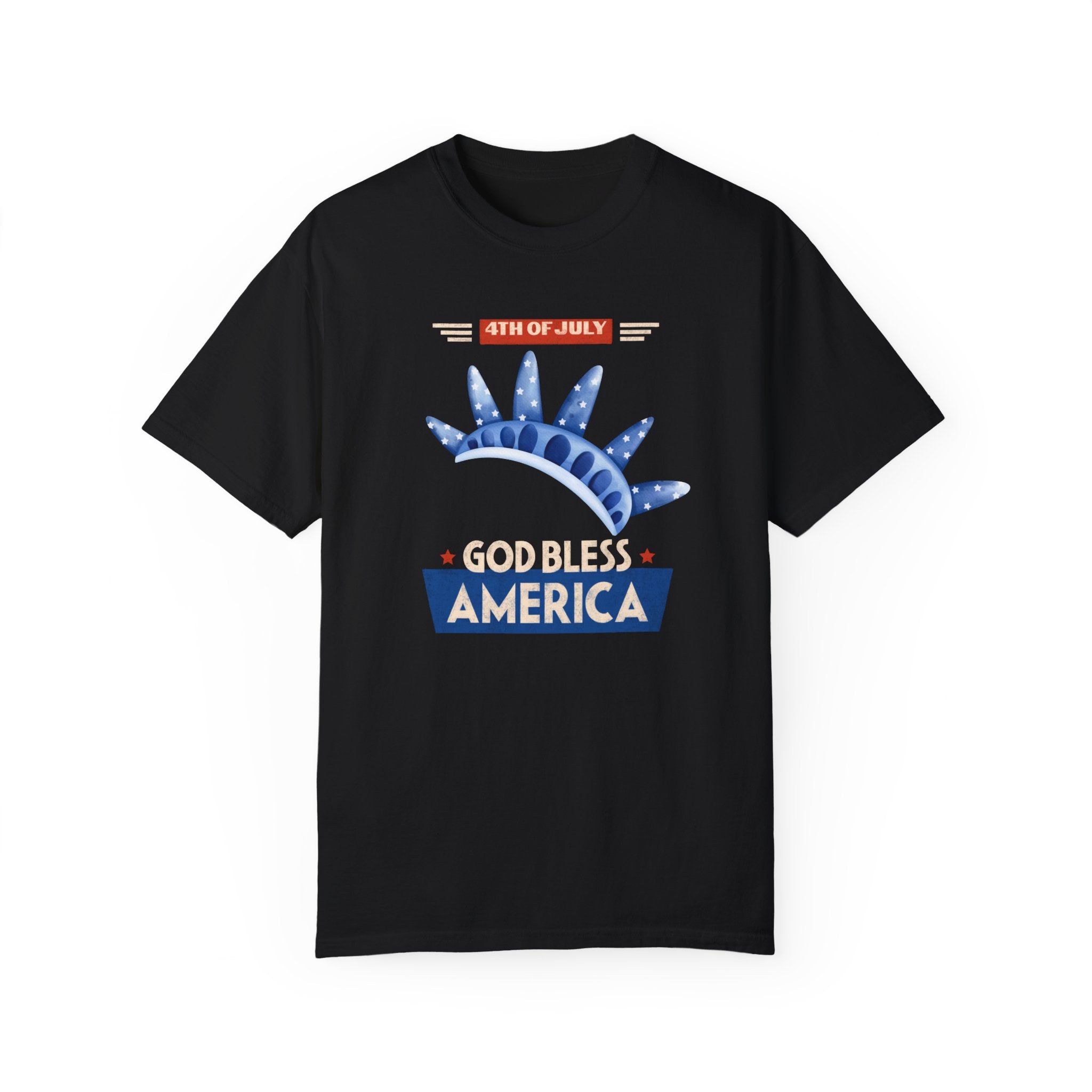 God Bless America Unisex Garment-Dyed T-shirt