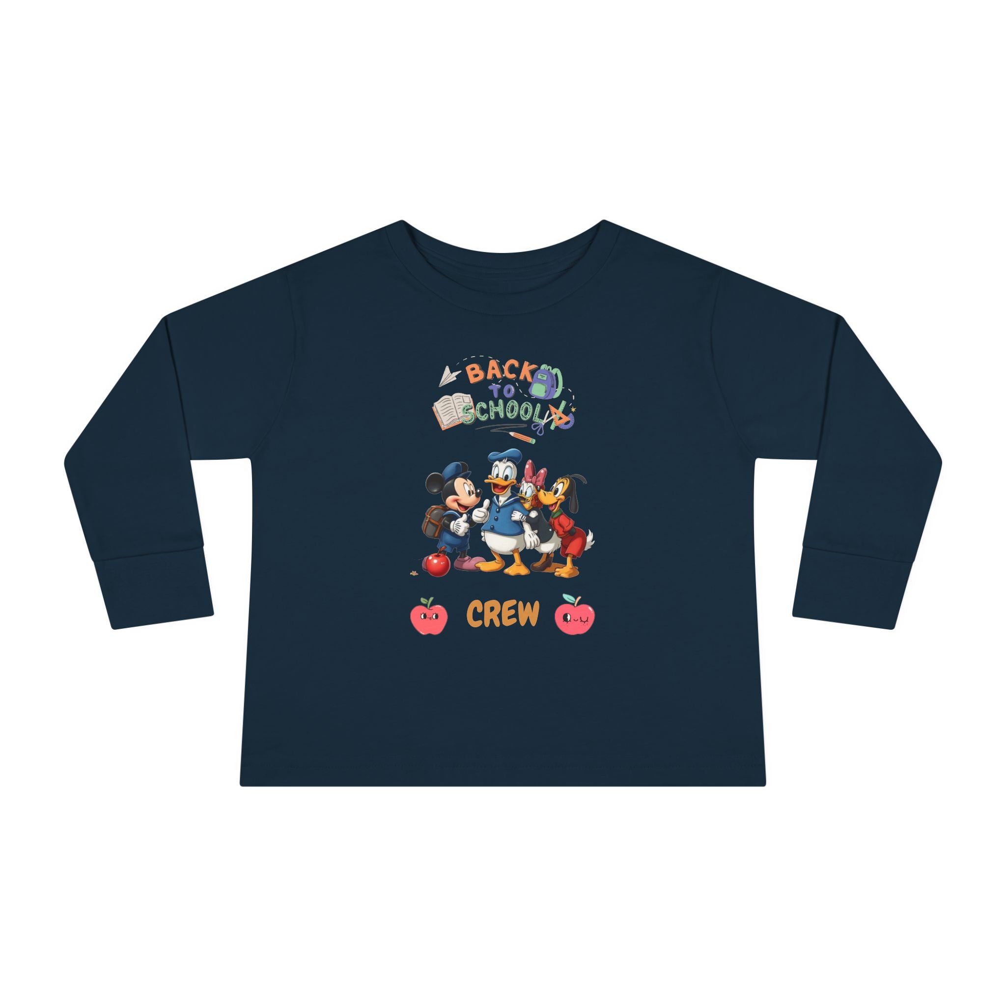 Back to School Crew Toddler Long Sleeve Tee