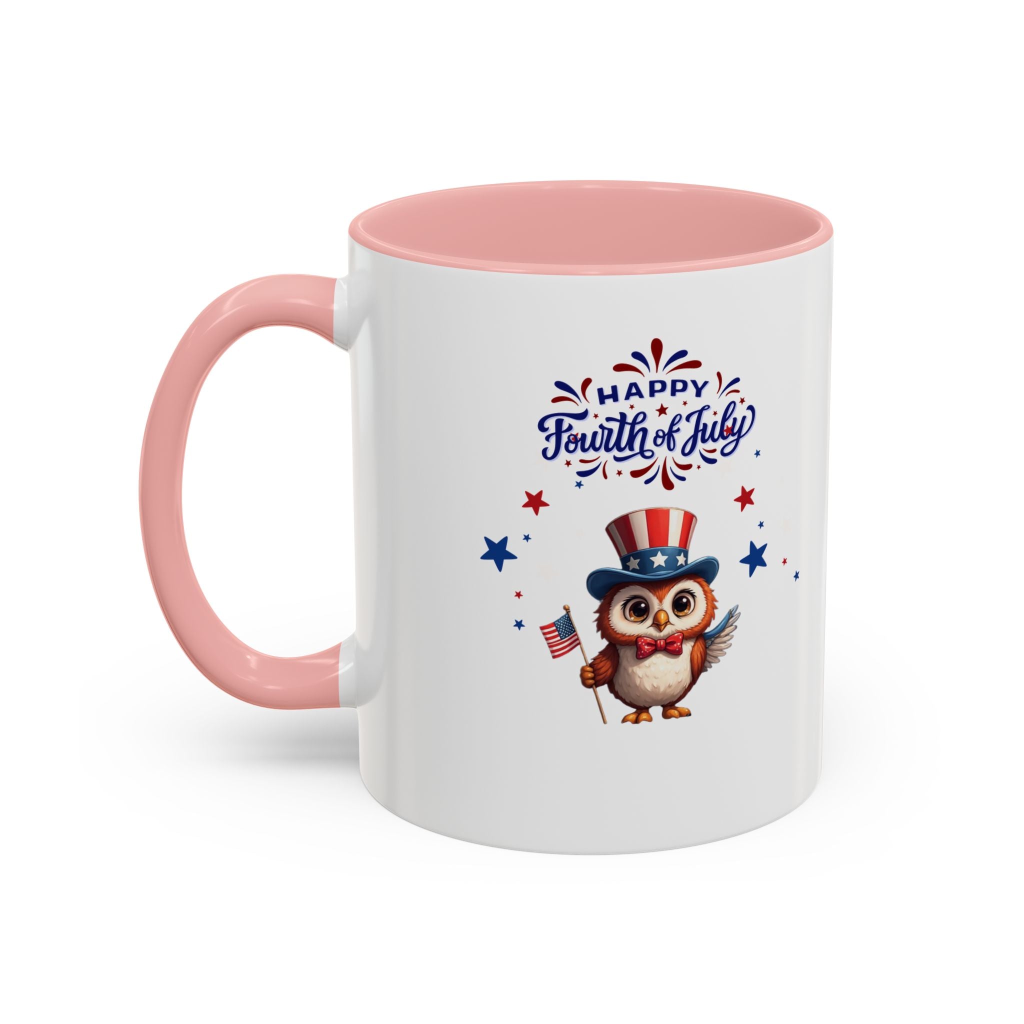 American Eagle Happy 4th of July Coffee Mug