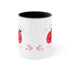 You Are The Apple Of My Eyes Accent Coffee Mug, 11oz