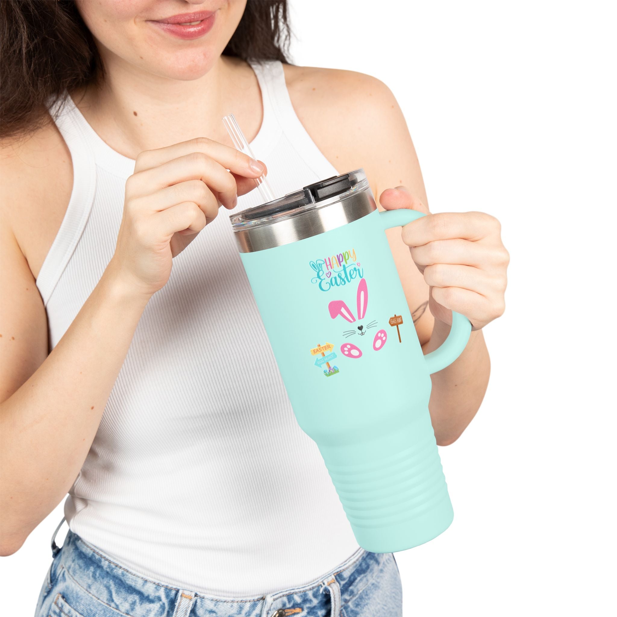 Follow Me To Hunt Insulated Travel Mug, 40oz