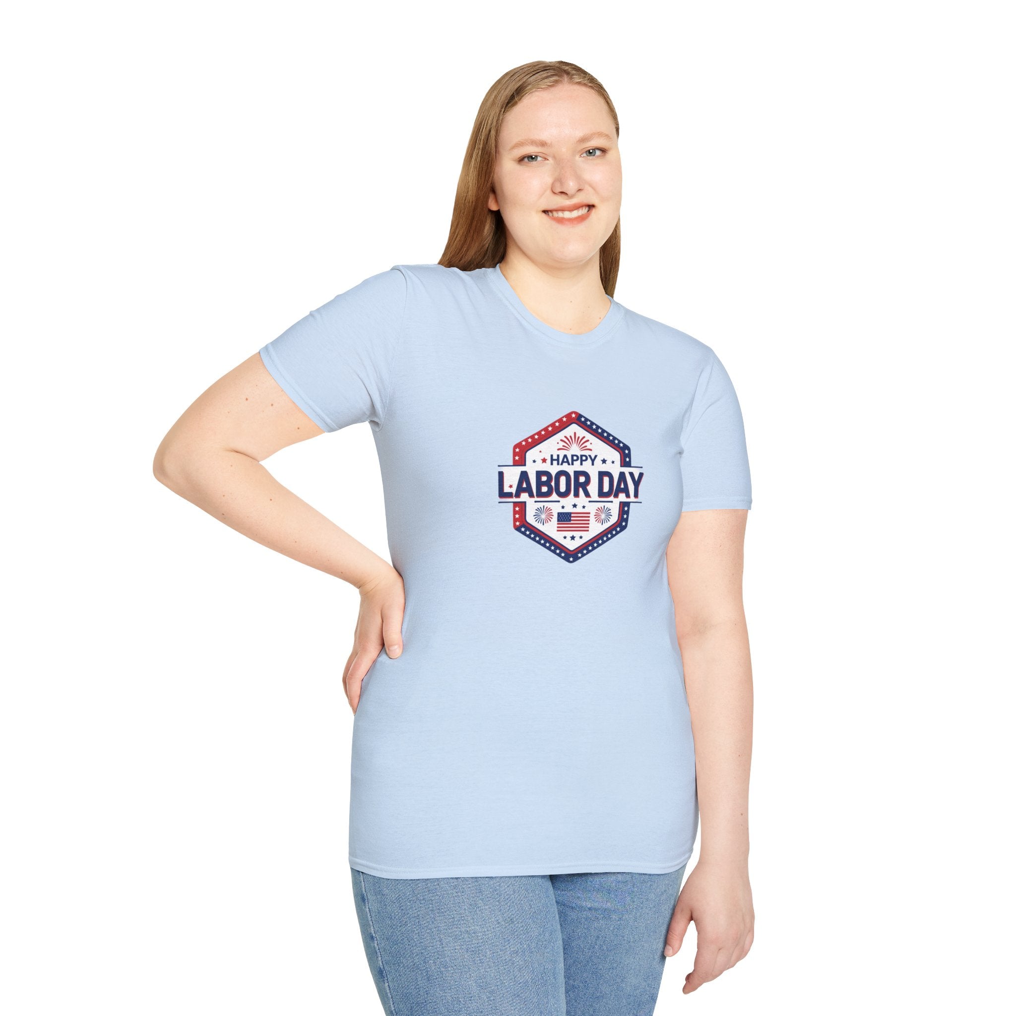Celebrate Labor Day Unisex Softstyle T-Shirt
