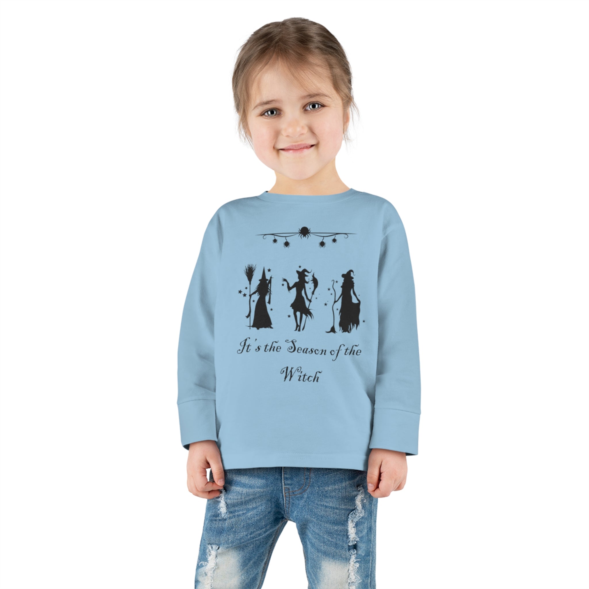 It's The Season of the Witch Toddler Long Sleeve Tee
