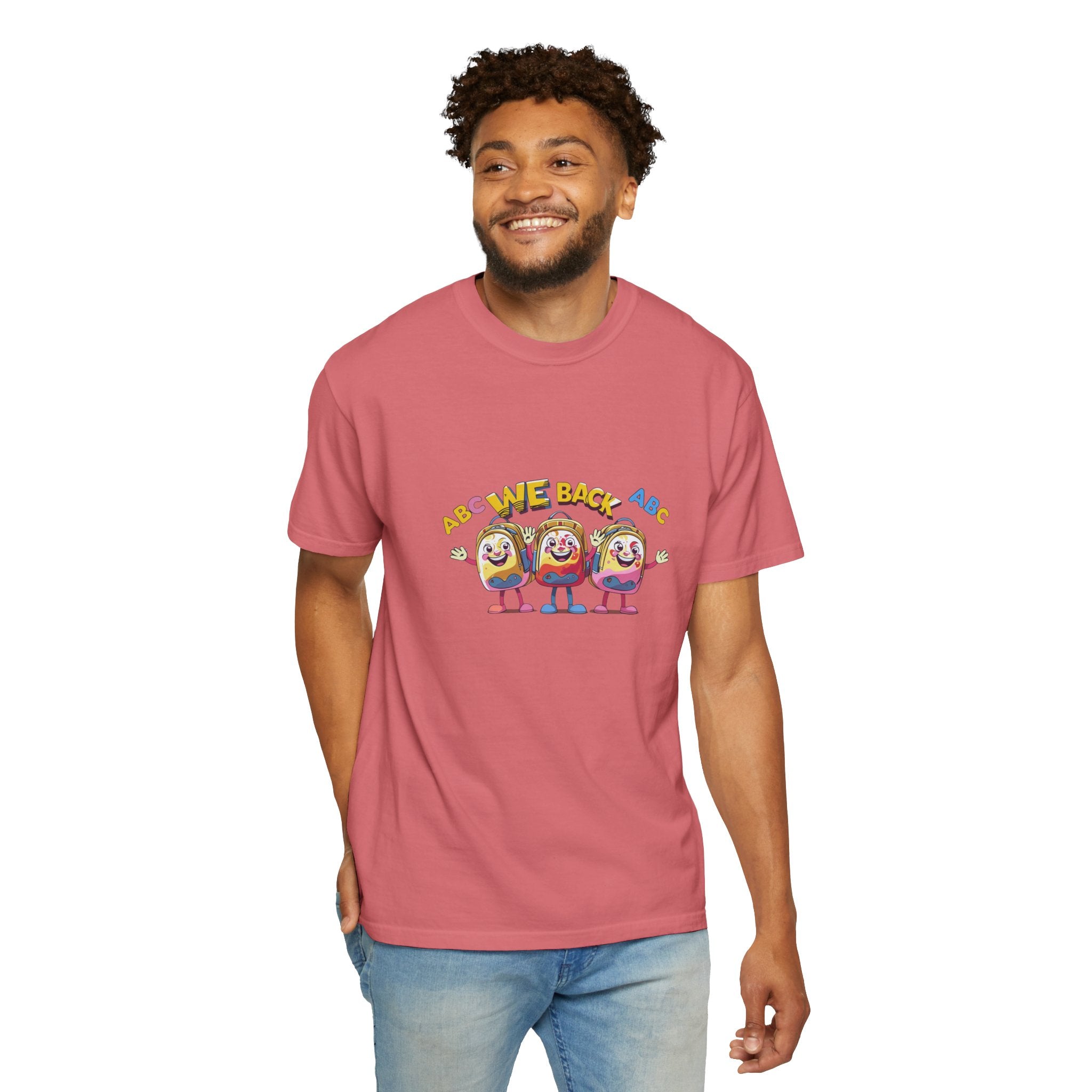We Back Unisex Garment-Dyed T-shirt