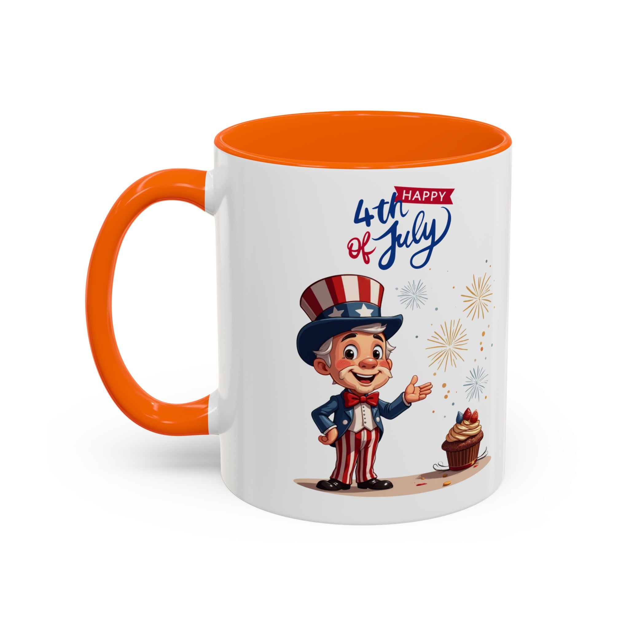 Uncle Sam Happy 4th of July Coffee Mug