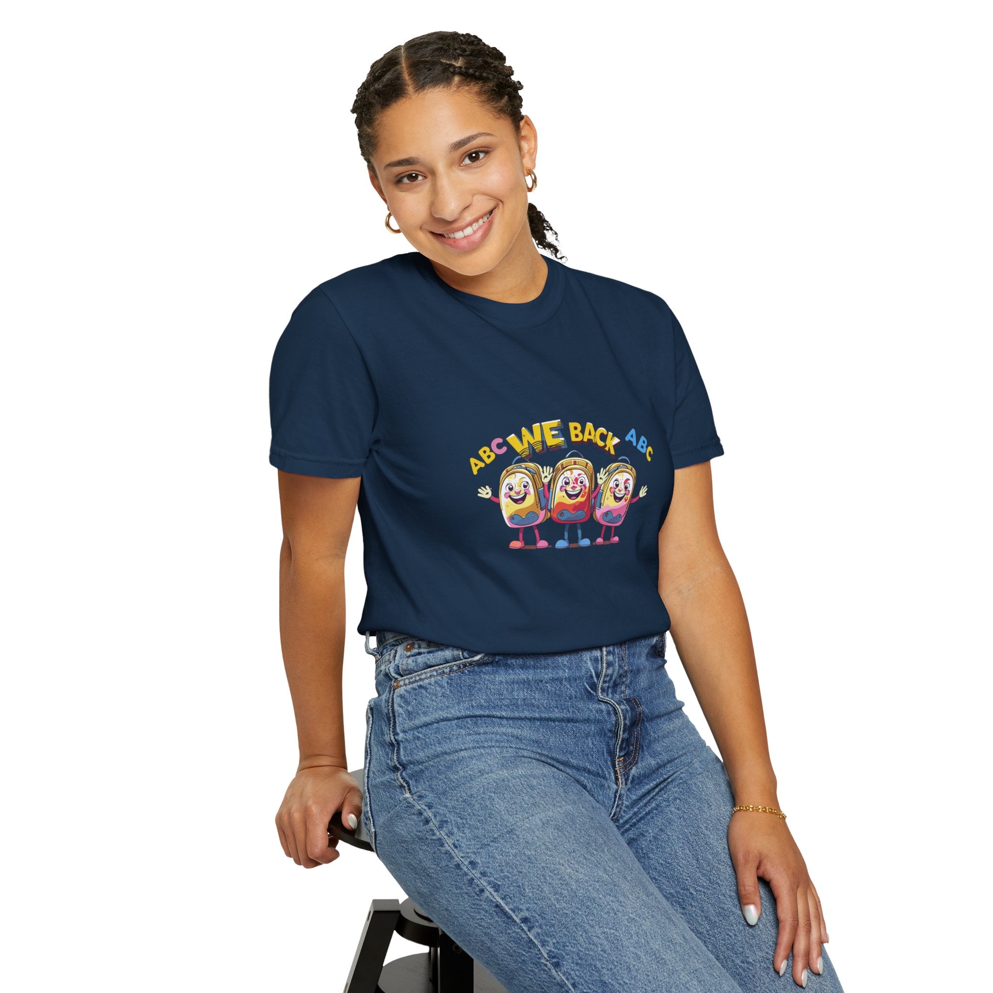 We Back Unisex Garment-Dyed T-shirt