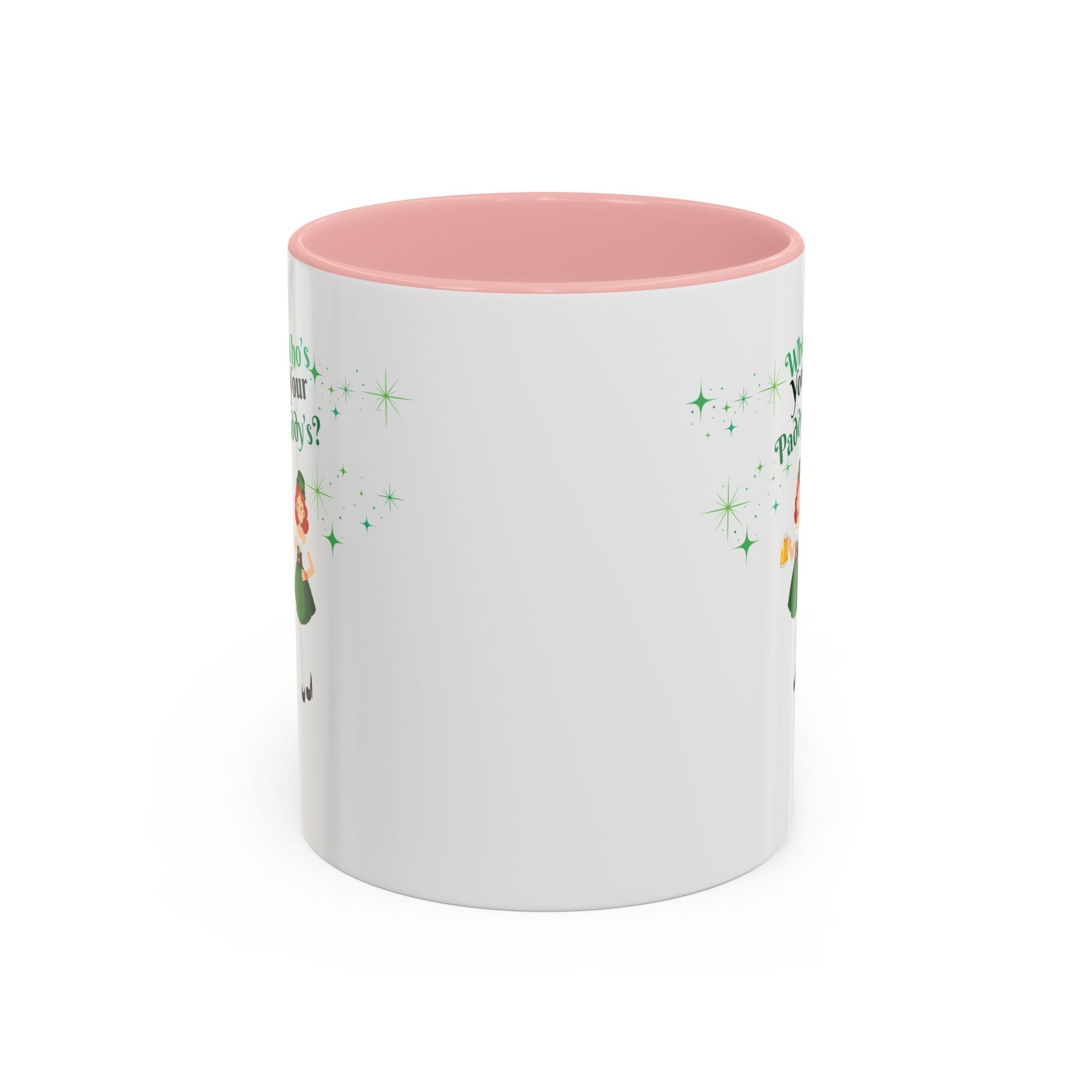 Who's Your Paddy's? Accent Coffee Mug