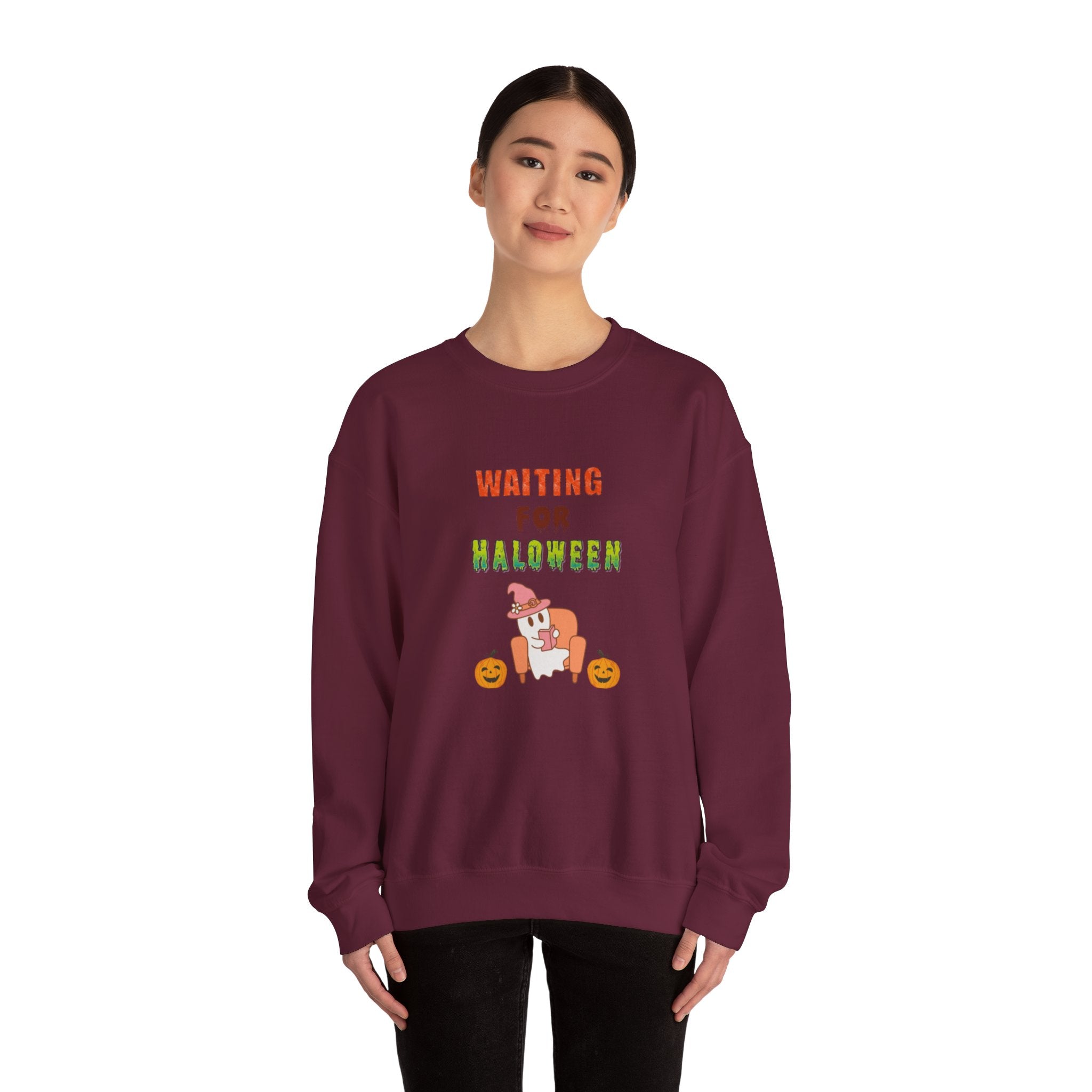 Waiting For Halloween Unisex Heavy Blend™ Crewneck Sweatshirt