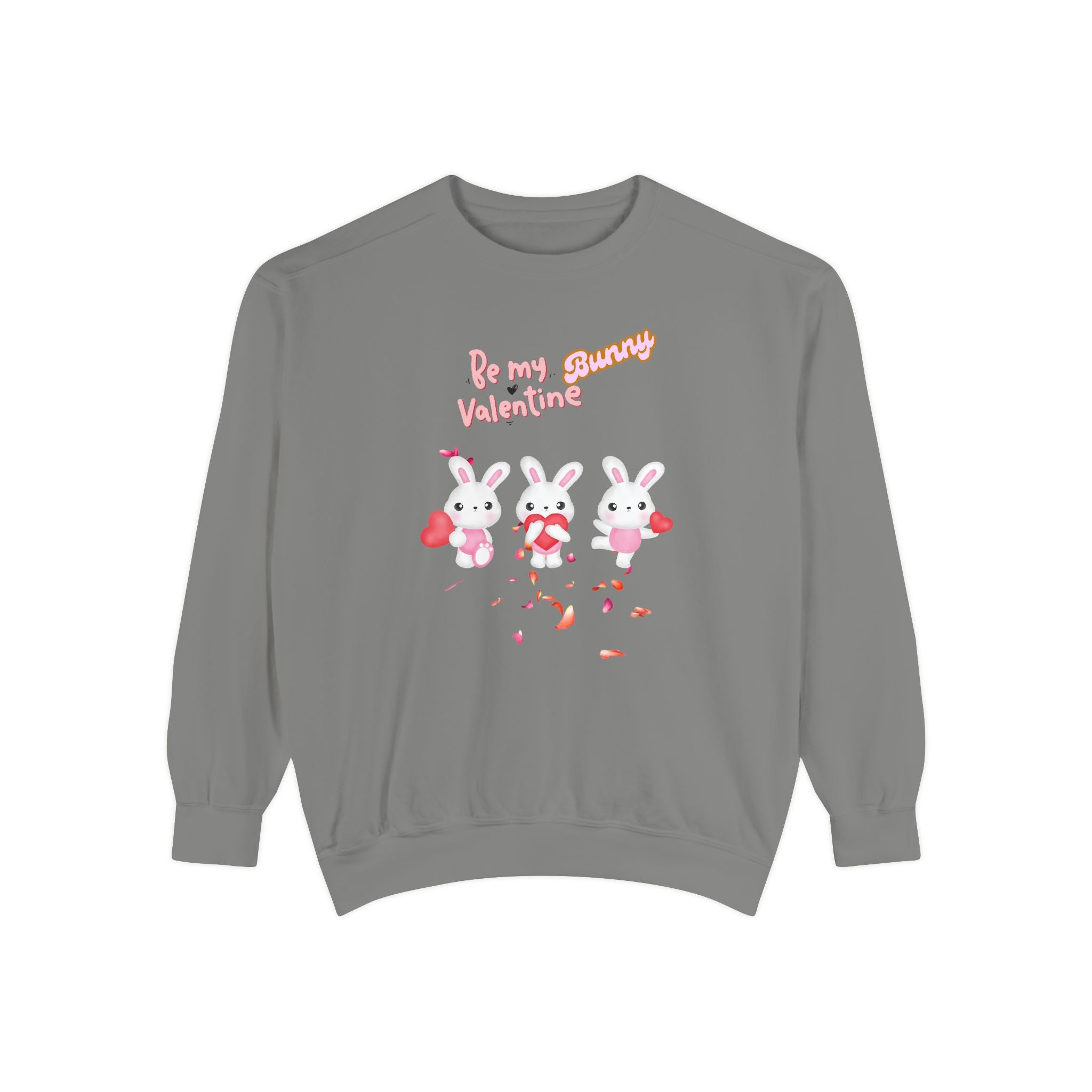 My Bunny Valentine Unisex Garment-Dyed Sweatshirt