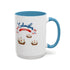 Happy Columbus Day Accent Coffee Mug (11, 15oz)