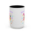 Little Miss April Fool's  Day Accent Coffee Mug - Fun & Whimsical 11oz/15oz