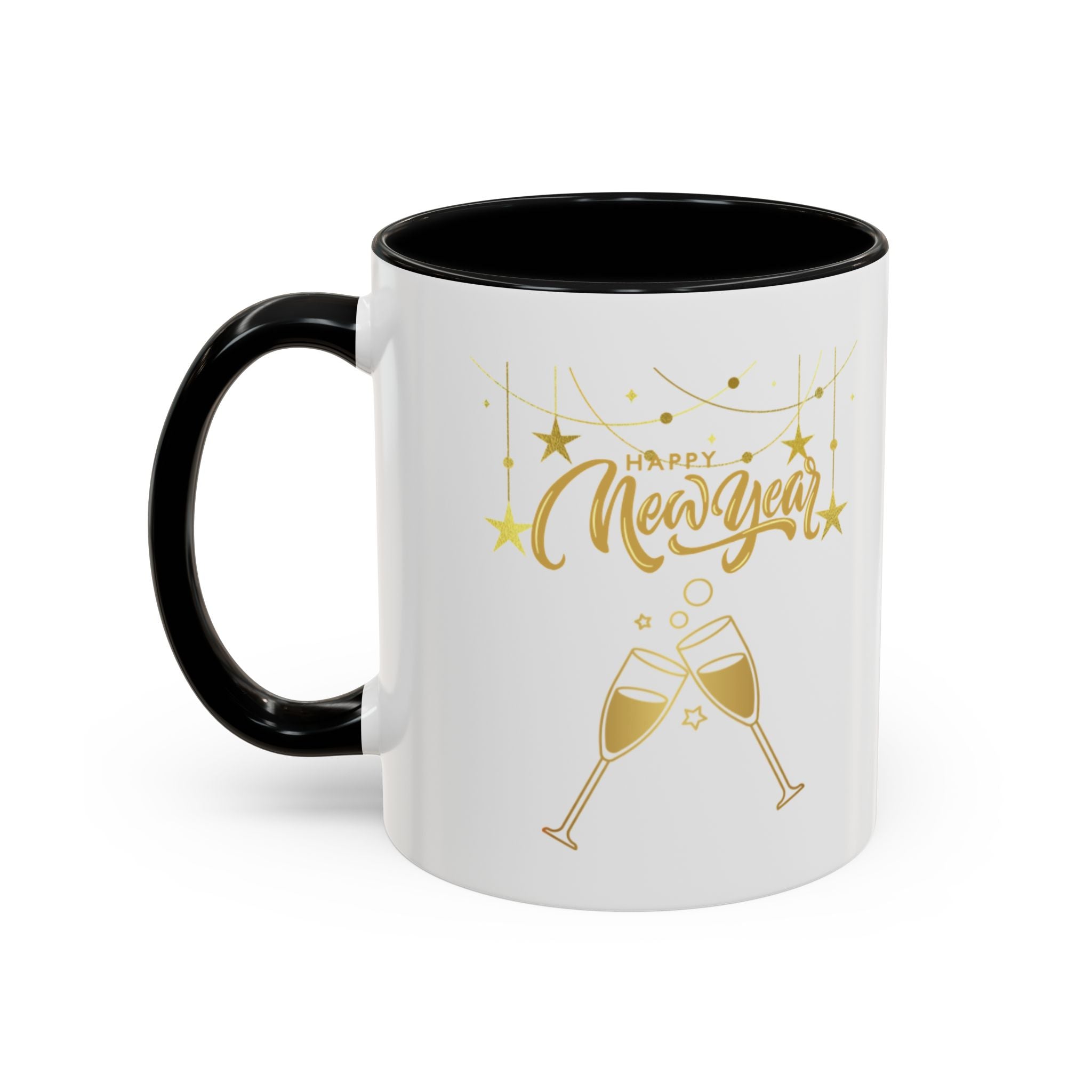 Happy New Year Accent Coffee Mug (11, 15oz)