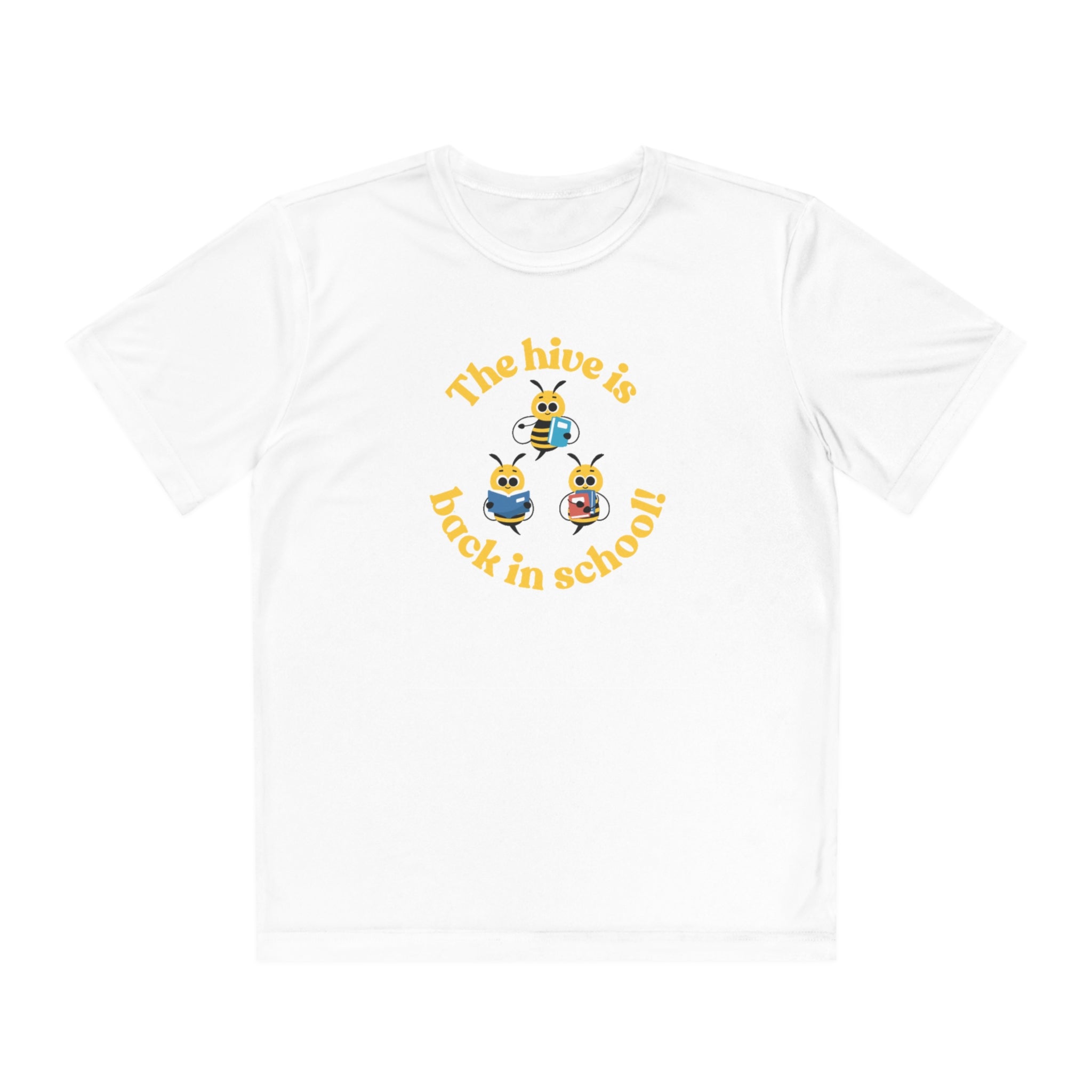 The Hive Is Back In School Youth Competitor Tee