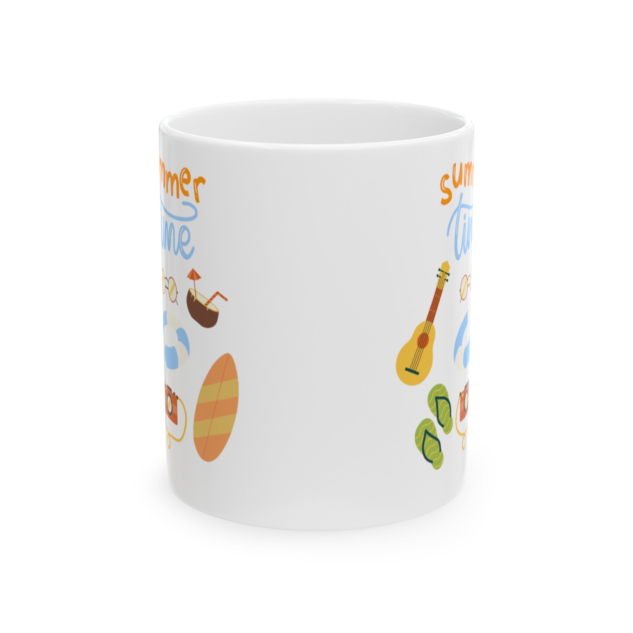 Summertime Fun Ceramic Mug, (11oz, 15oz)