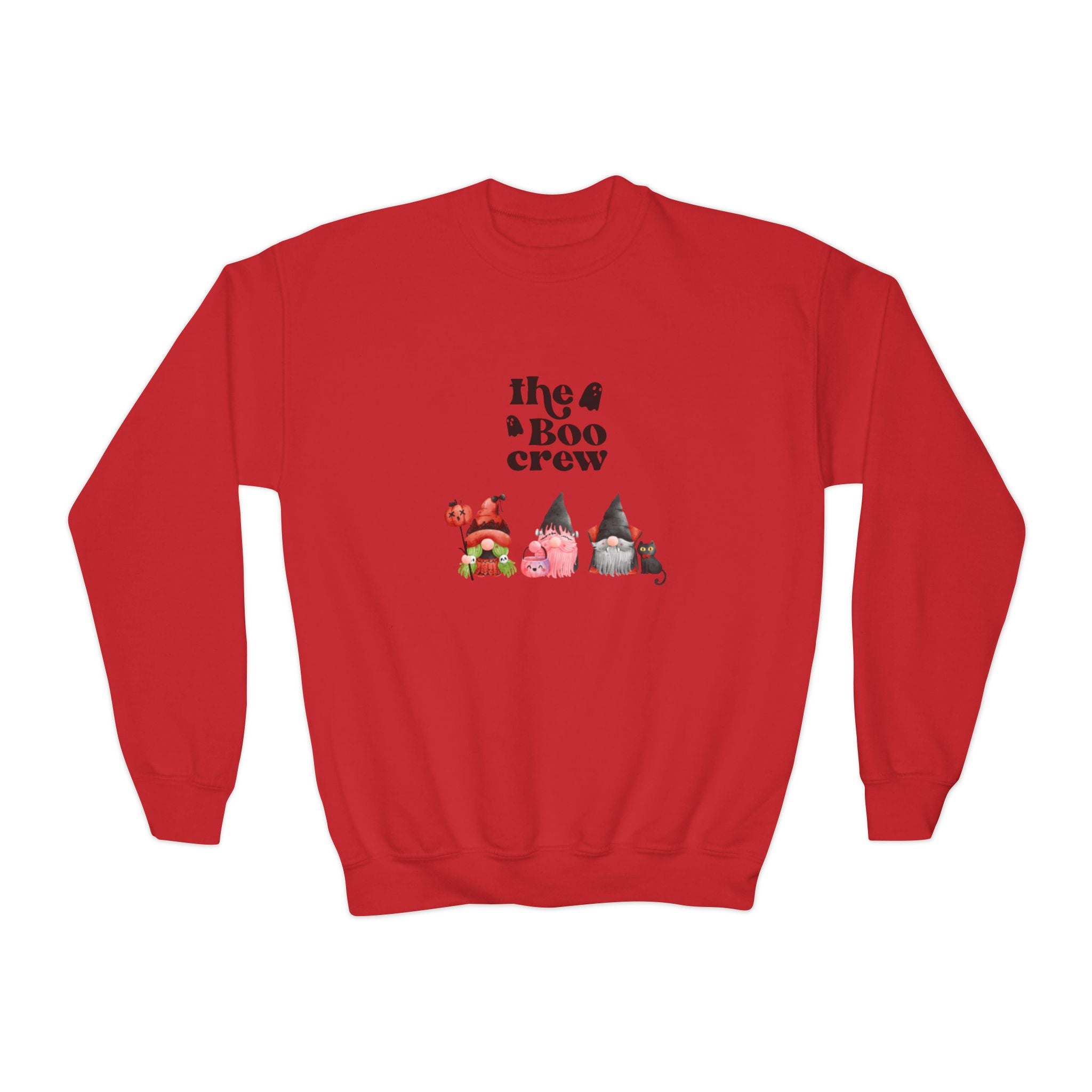 The Boo Crew .Youth Crewneck Sweatshirt