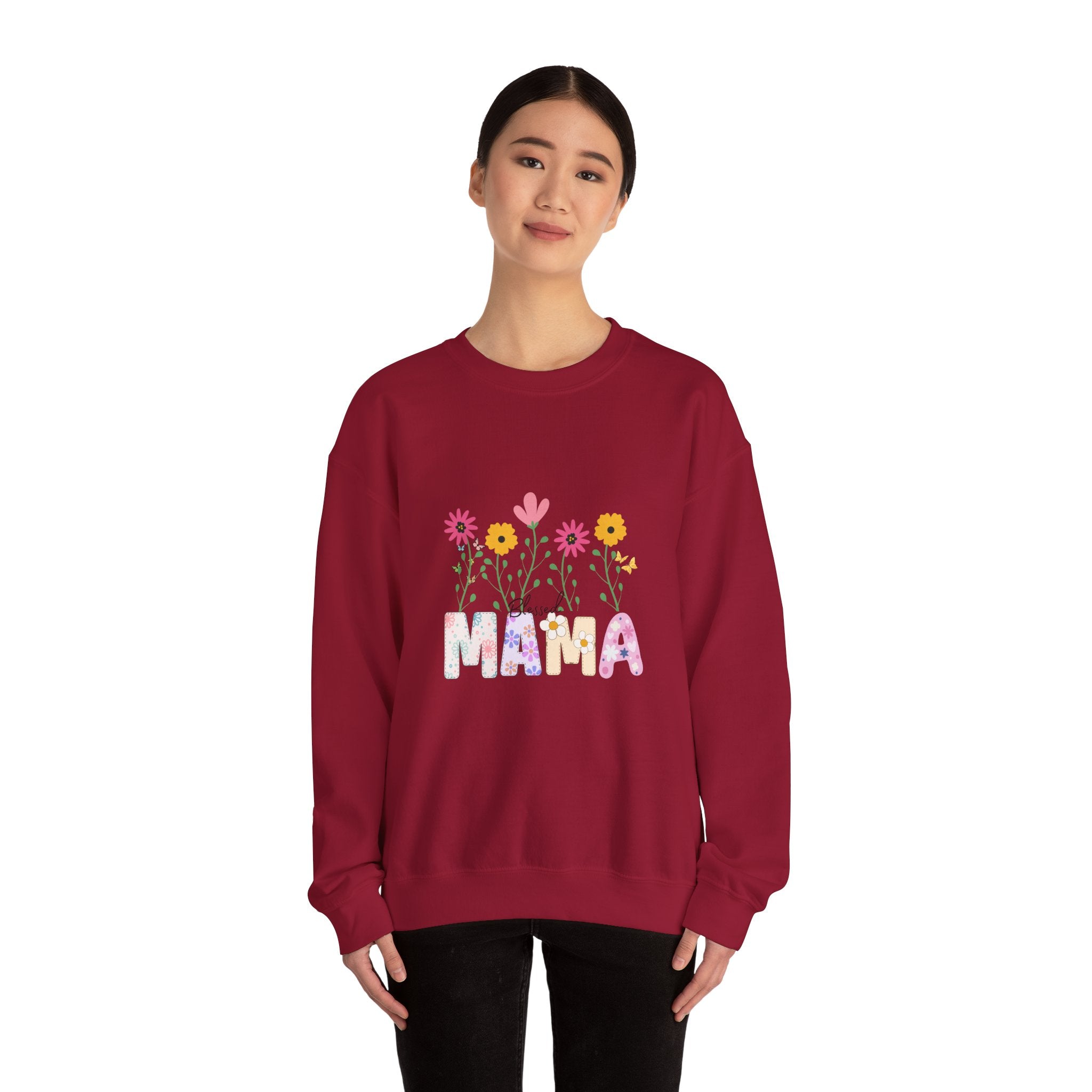 Blessed Mama Crewneck Sweatshirt
