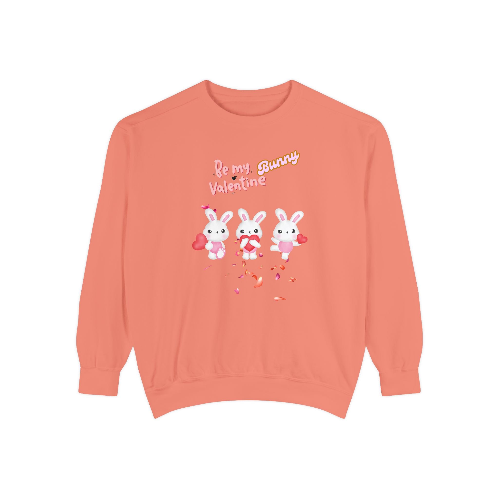 My Bunny Valentine Unisex Garment-Dyed Sweatshirt