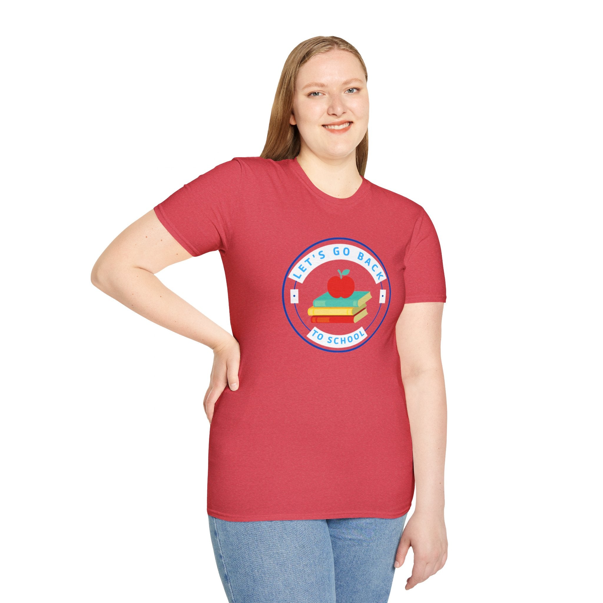 Let's Go Back To School Unisex Softstyle T-Shirt