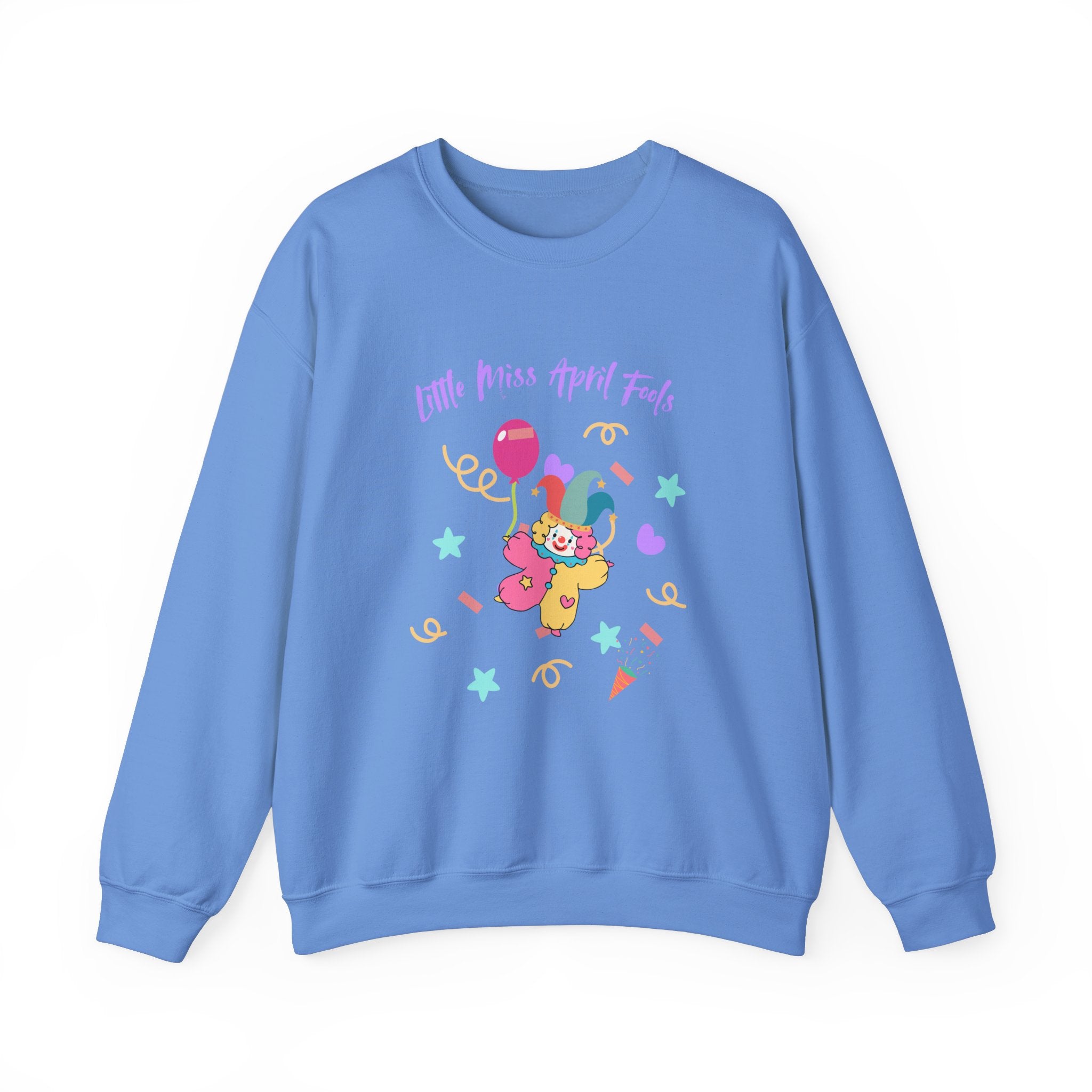 Little Miss April Fool's Day Unisex Heavy Blend™ Crewneck Sweatshirt