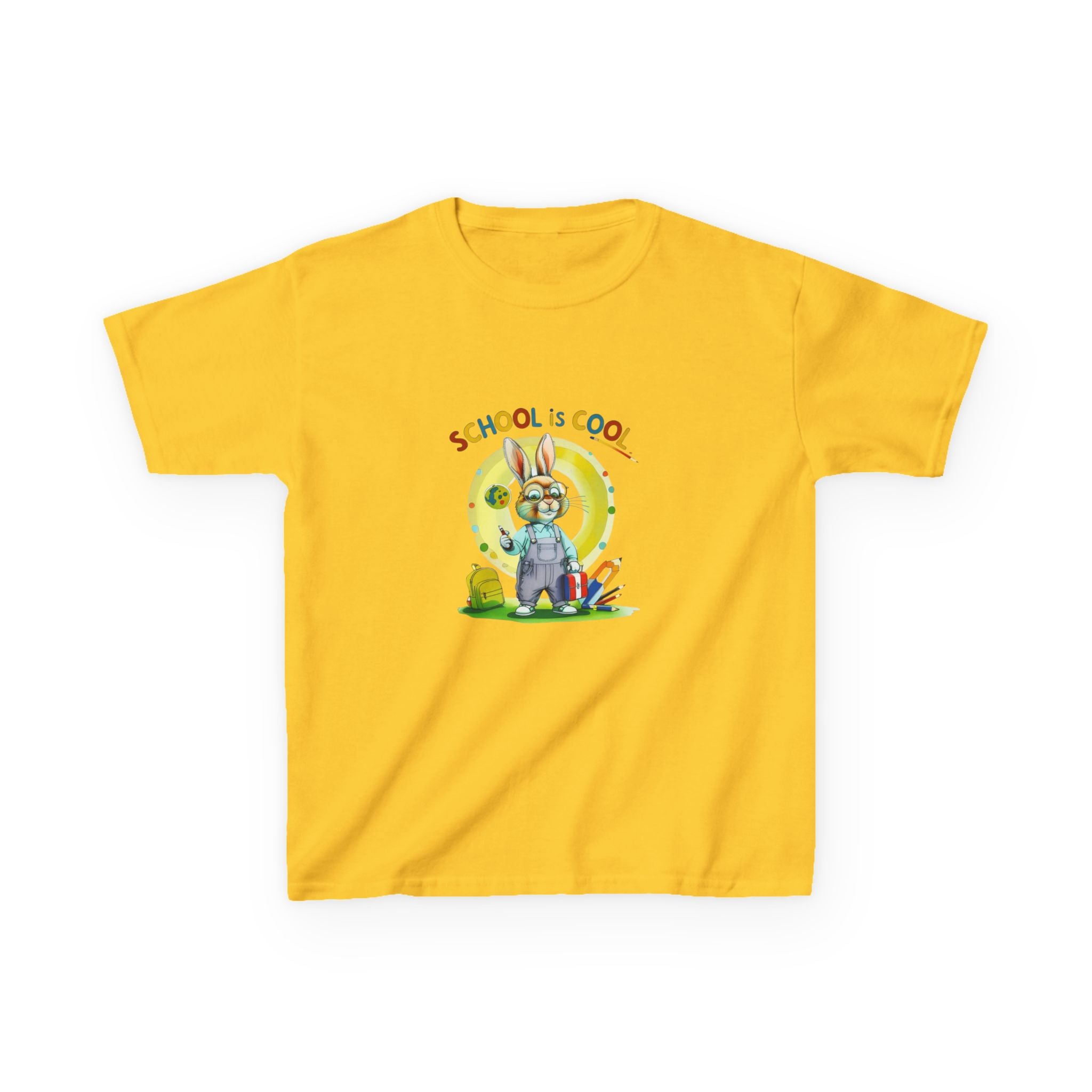 School is Cool Kids Heavy Cotton Tee