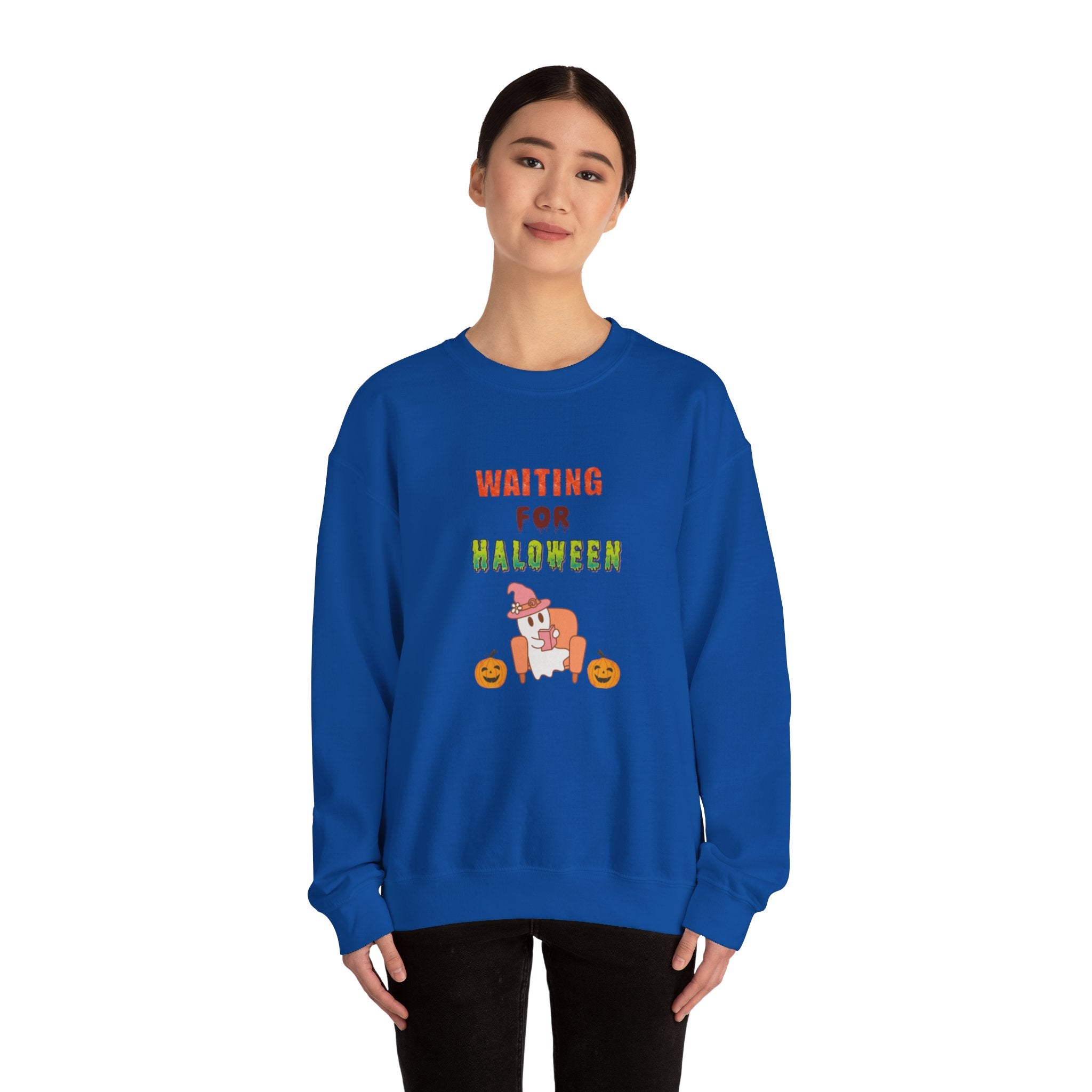 Waiting For Halloween Unisex Heavy Blend™ Crewneck Sweatshirt