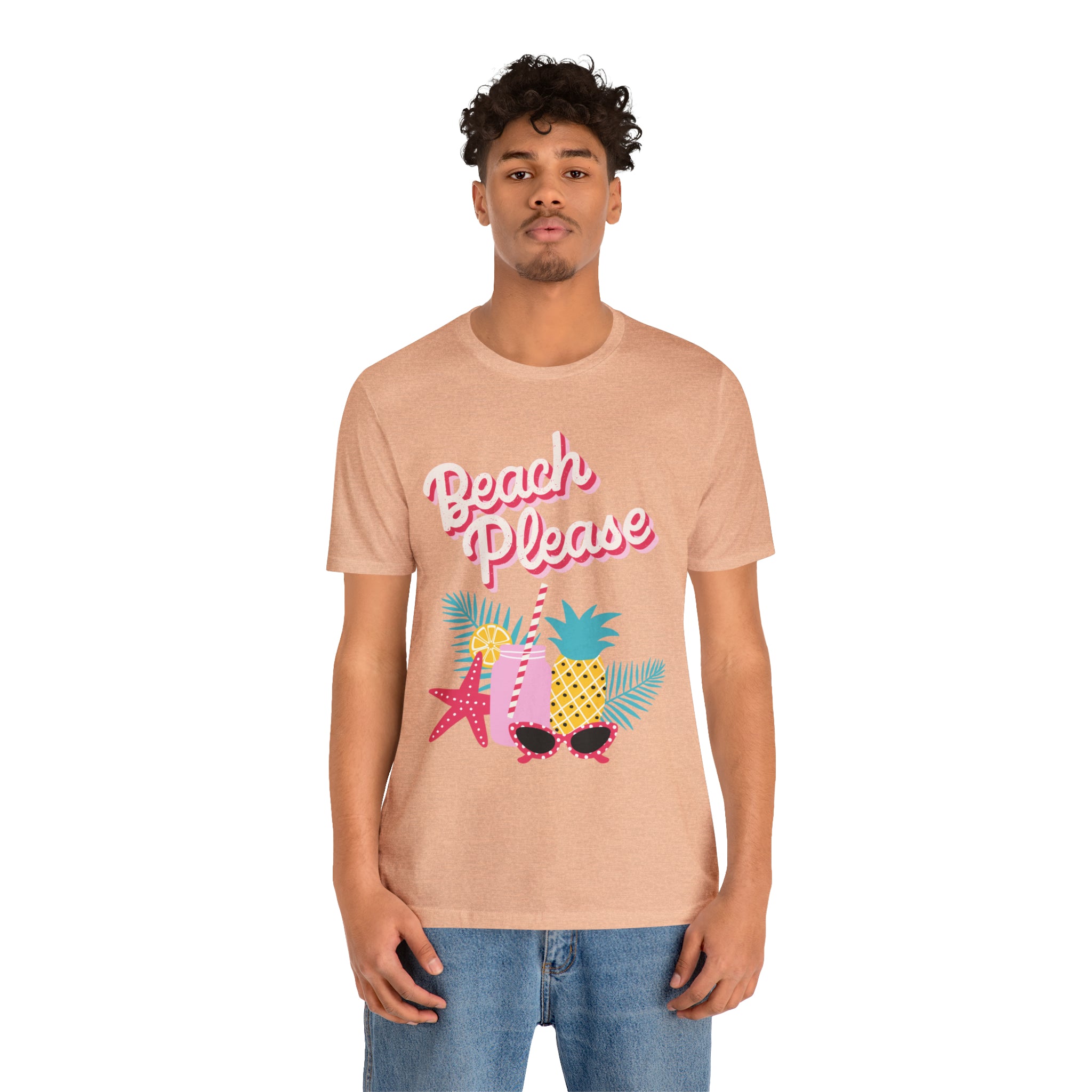 Beach Please Unisex Jersey Short Sleeve Tee