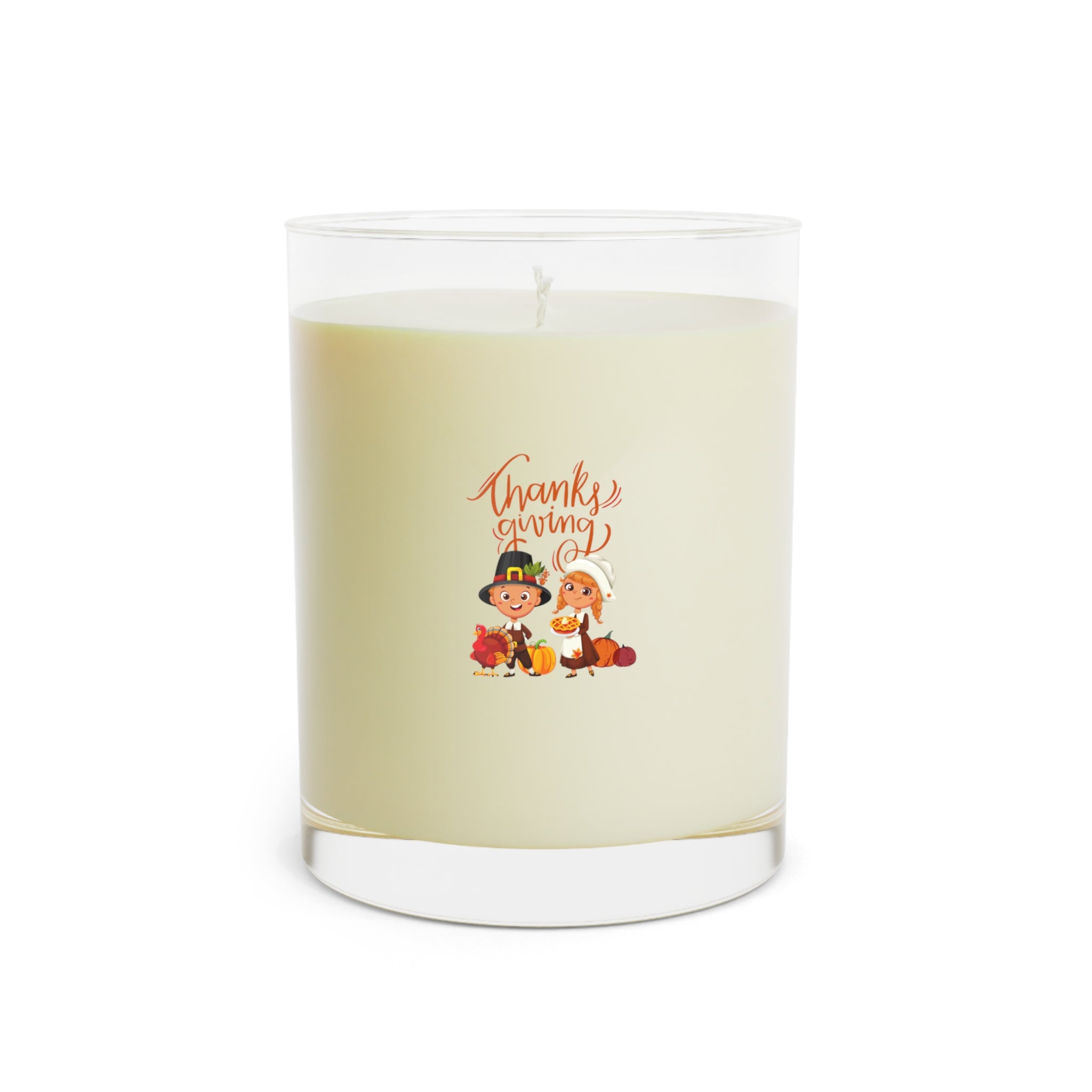 Happy Thanksgiving Scented Candle - Full Glass, 11oz