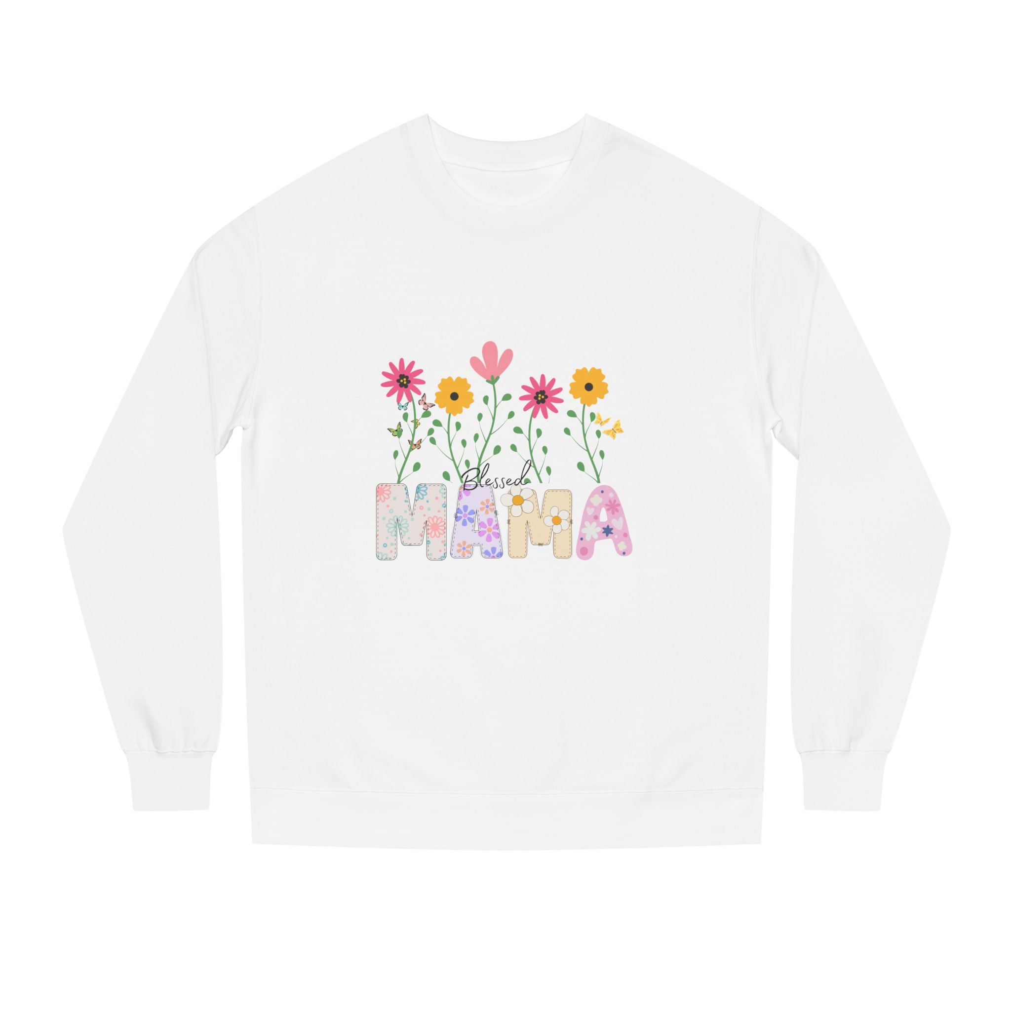 Blessed Mama Unisex Crew Neck Sweatshirt