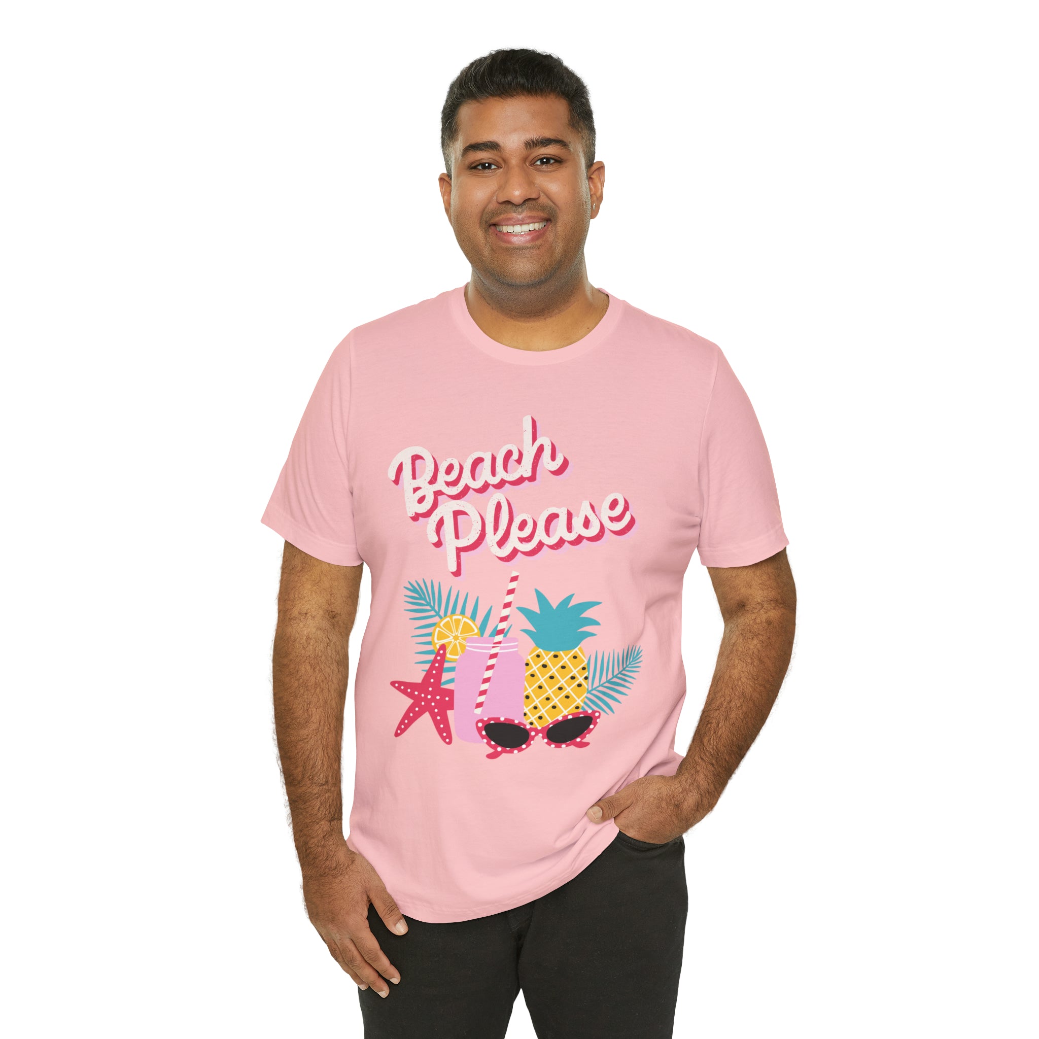 Beach Please Unisex Jersey Short Sleeve Tee