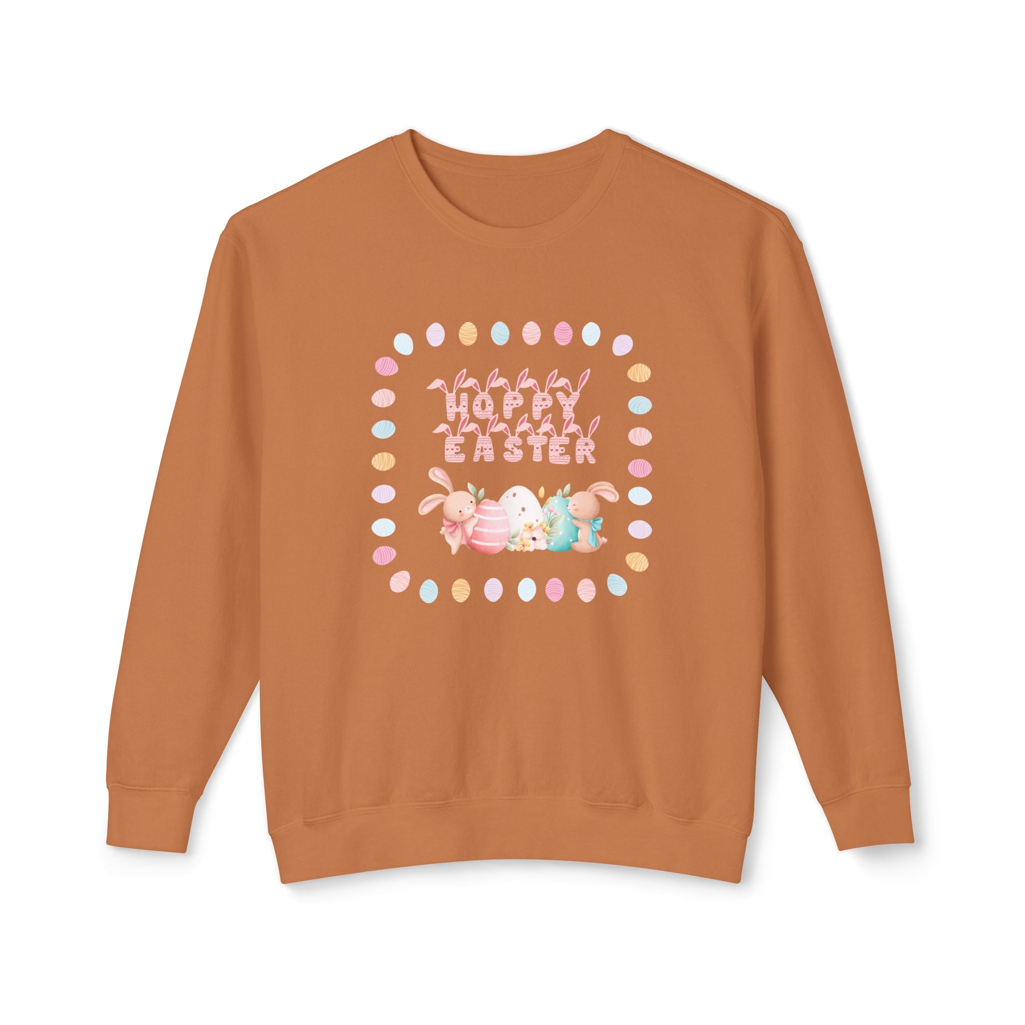 Hoppy Easter Unisex Lightweight Crewneck Sweatshirt