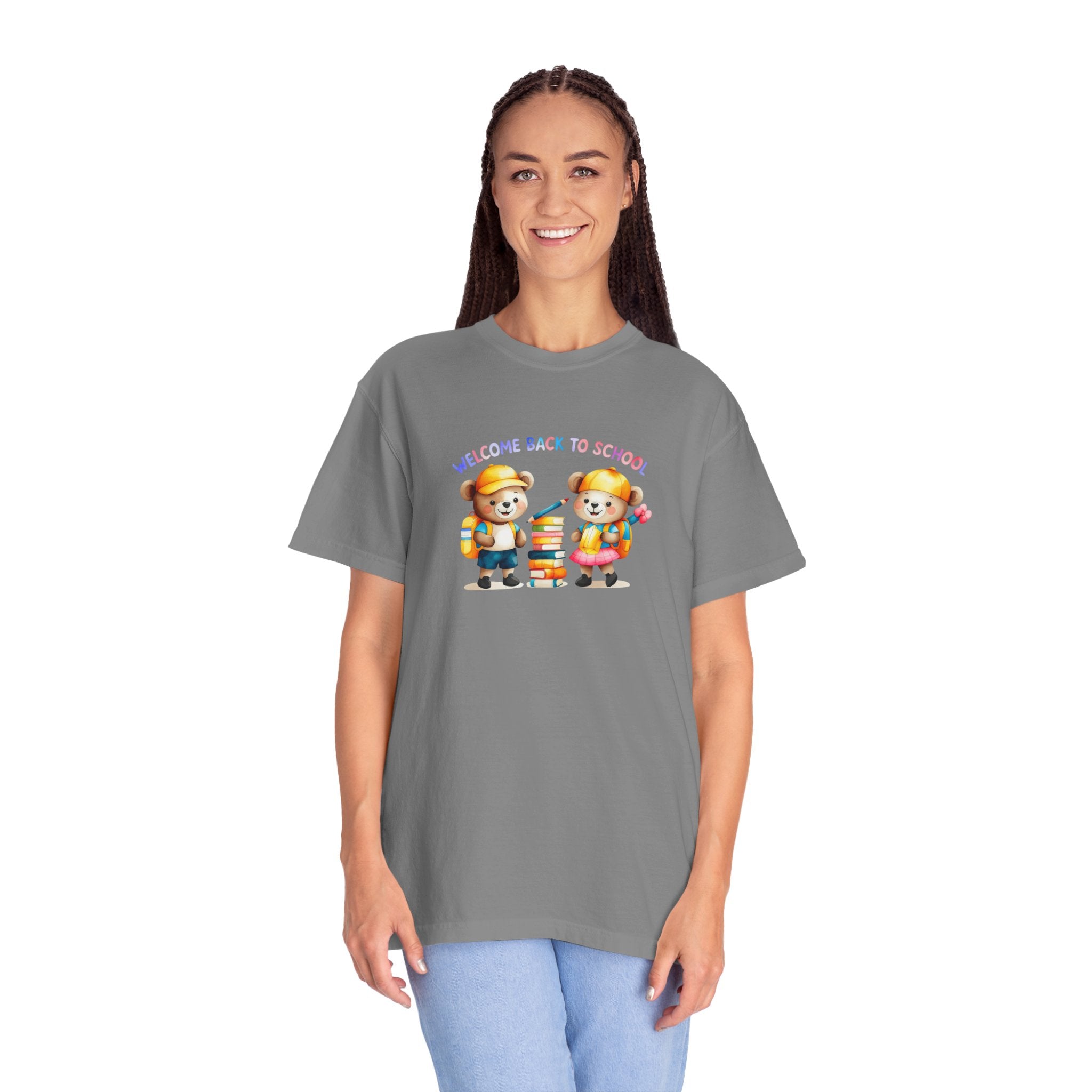 Welcome Back to School Unisex Garment-Dyed T-Shirt