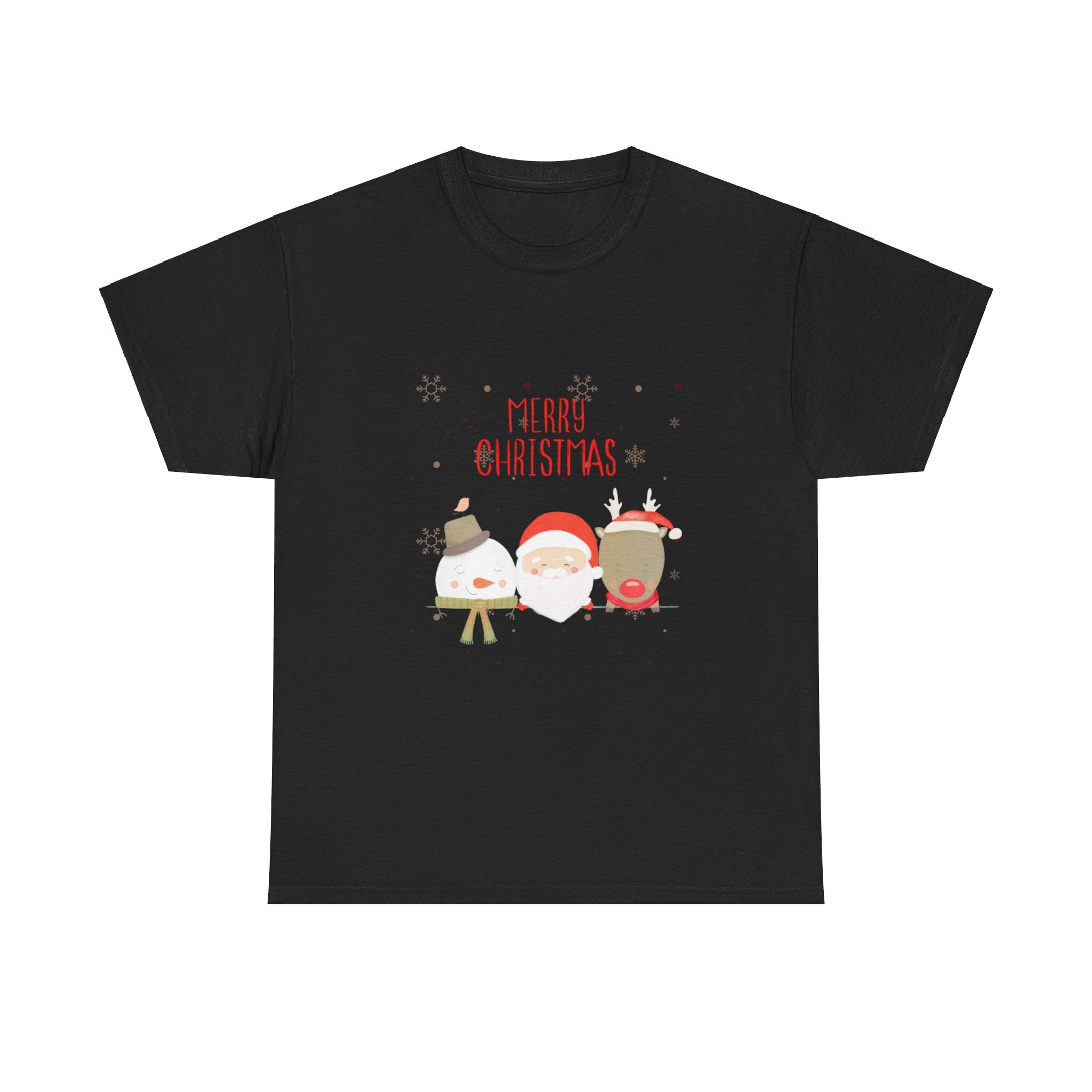 Merry Xmas Crew Unisex Heavy Cotton Tee