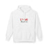 Santa Claus Loves Christmas Unisex Midweight Softstyle Fleece Hoodie