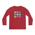 Will You Be My Valentine? Youth Long Sleeve Competitor Tee