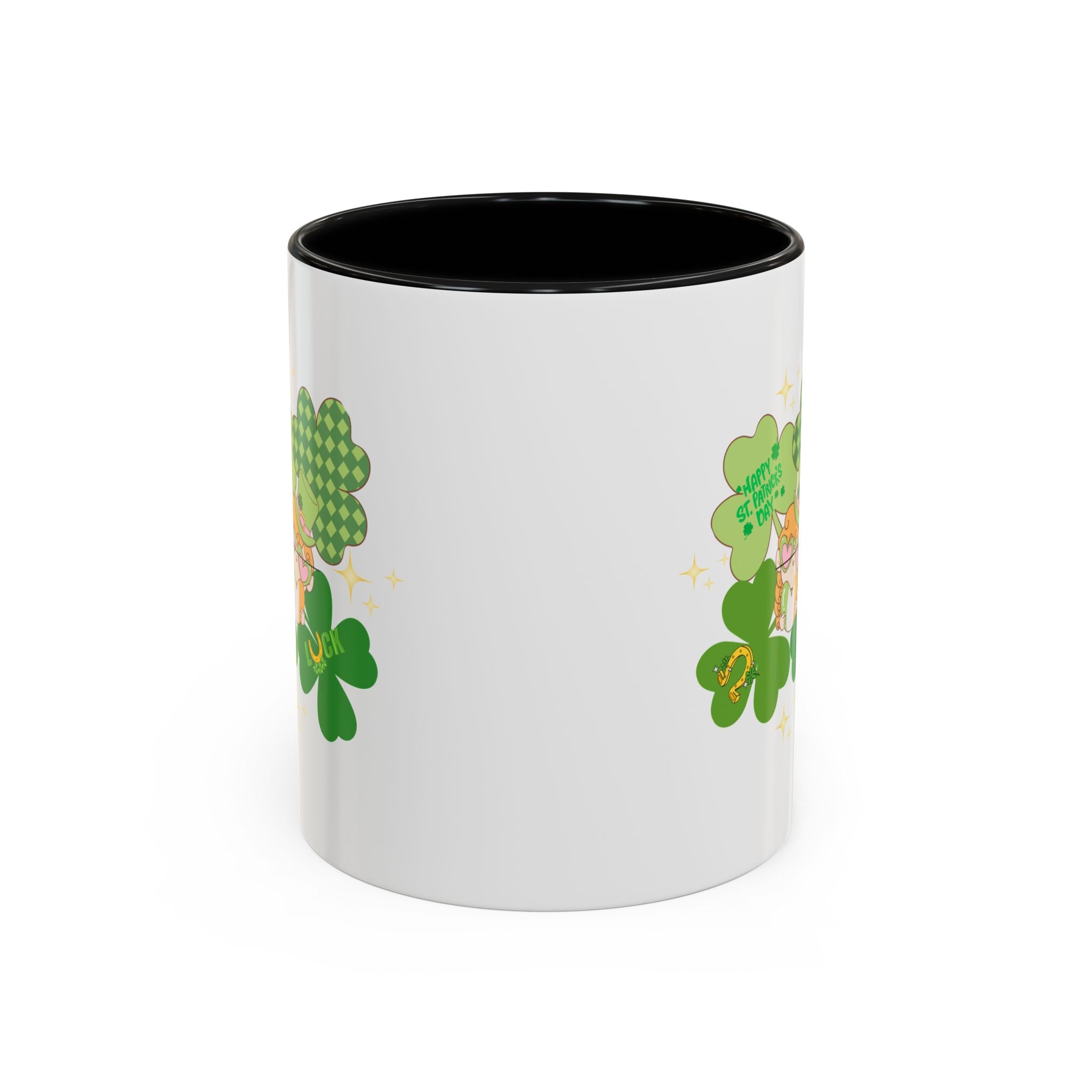 Retro St. Paddy's Day Accent Coffee Mug - 11oz & 15oz