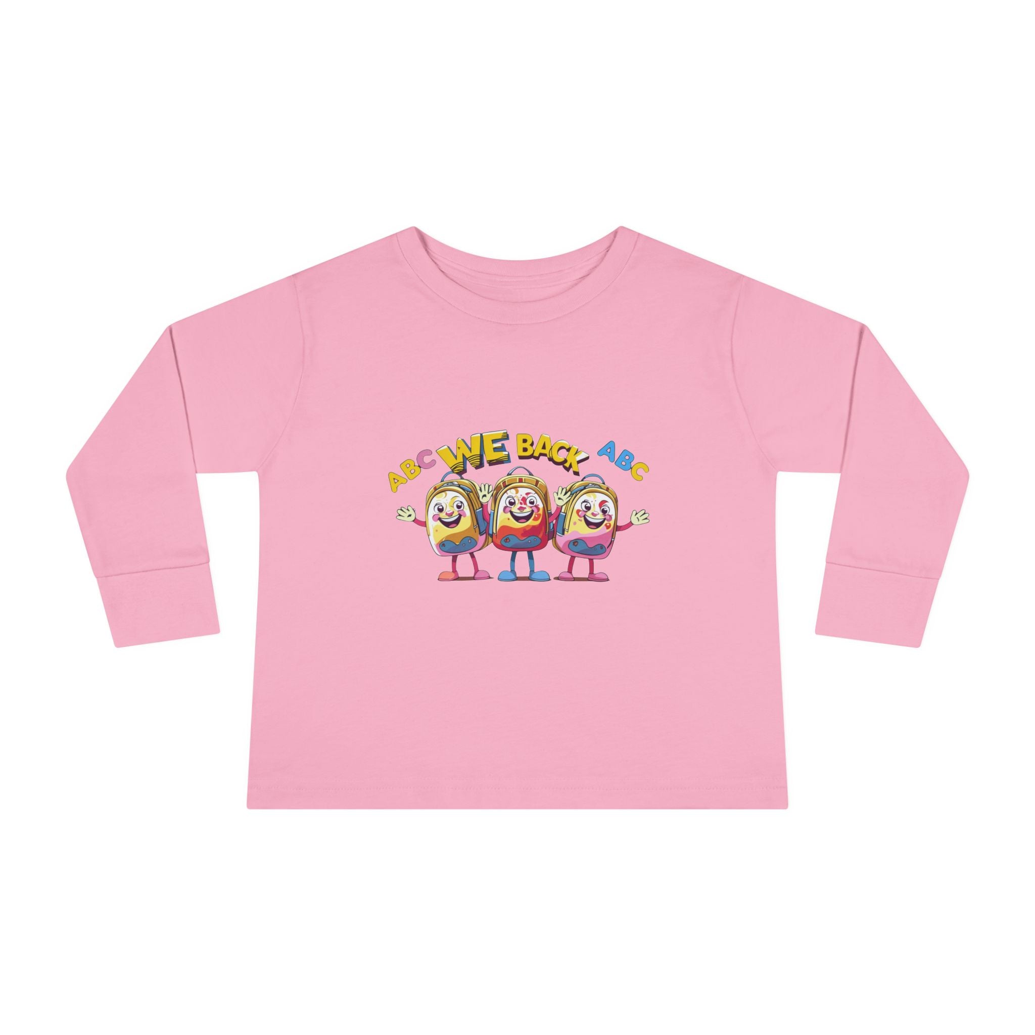 We Back Toddler Long Sleeve Tee