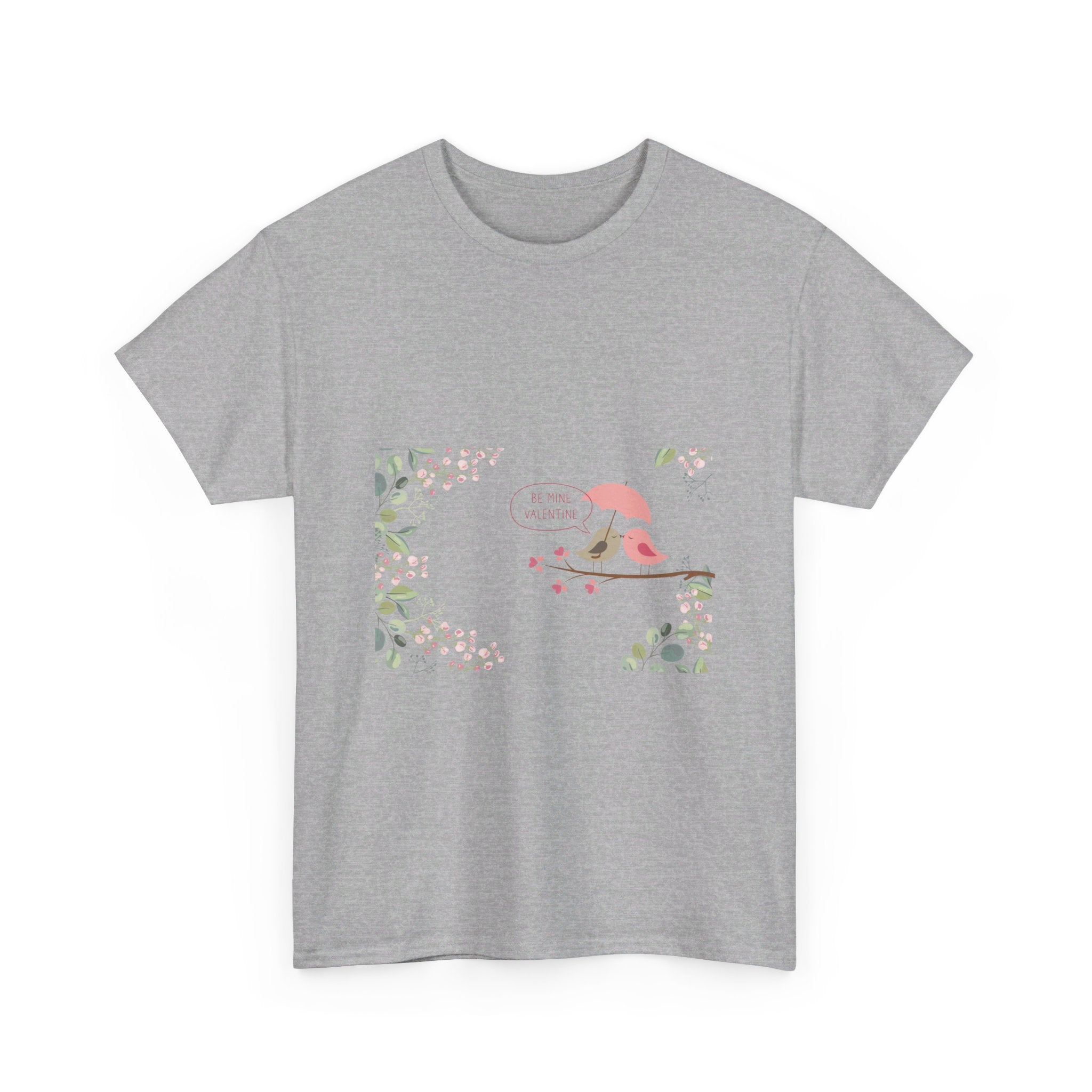 Happy Valentine's Day Lovers Unisex Heavy Cotton Tee