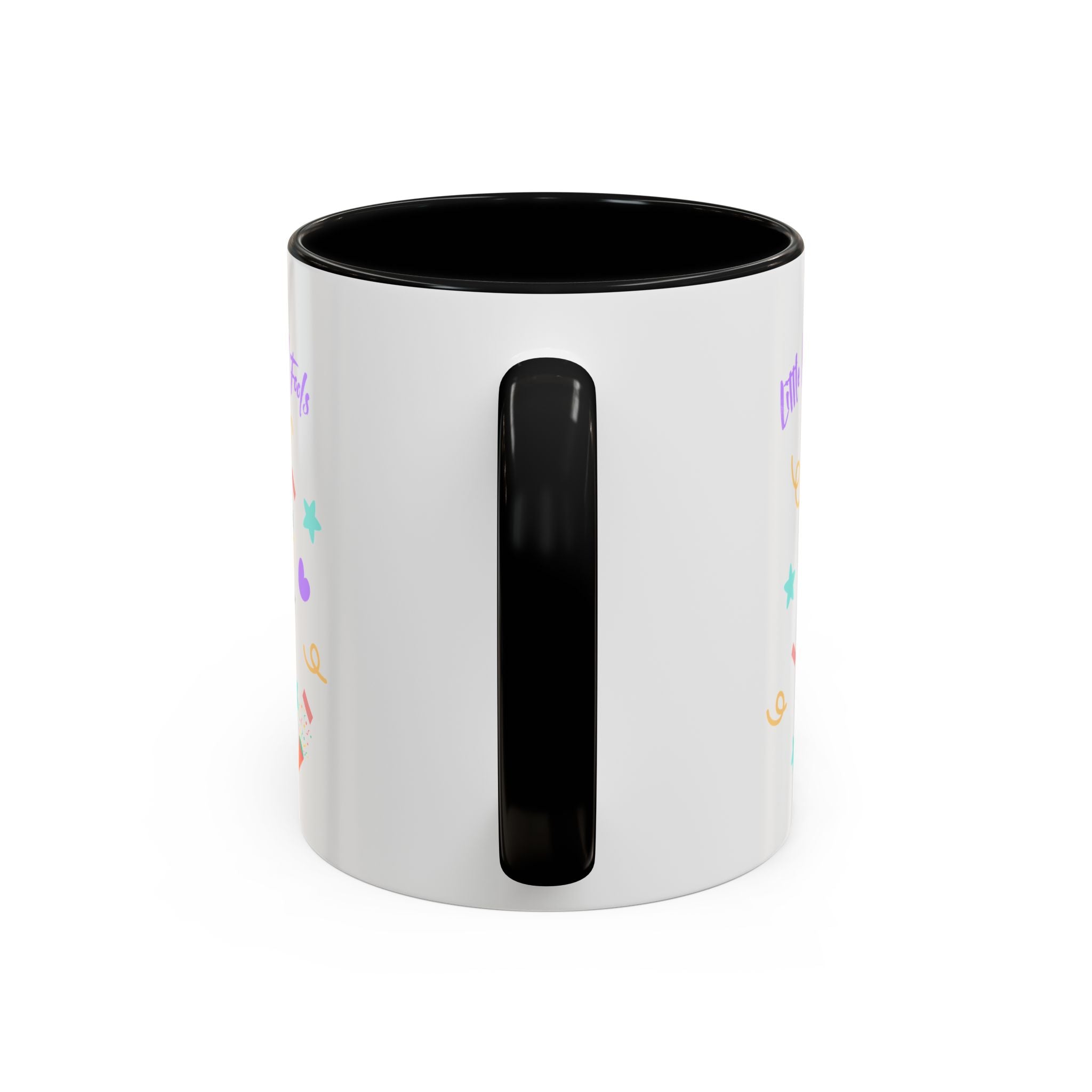 Little Miss April Fool's  Day Accent Coffee Mug - Fun & Whimsical 11oz/15oz
