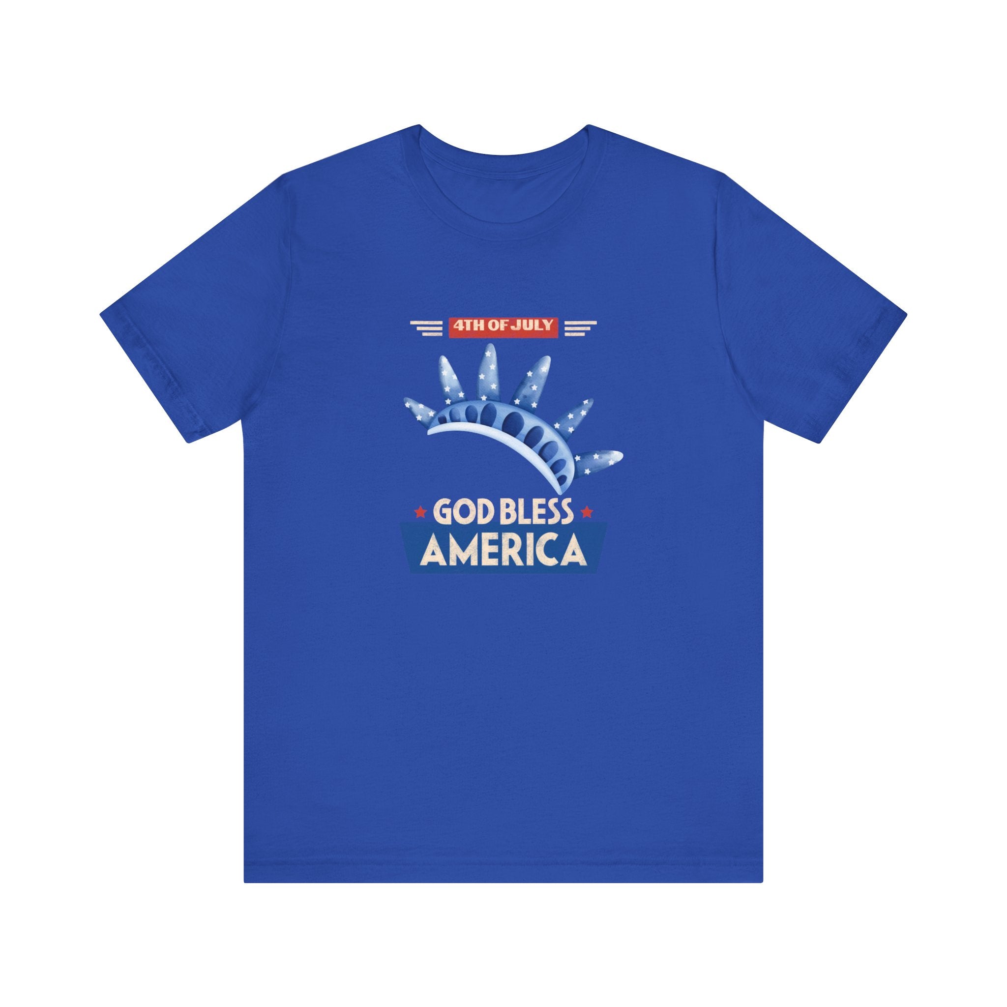 God Bless America Unisex Jersey Short Sleeve Tee