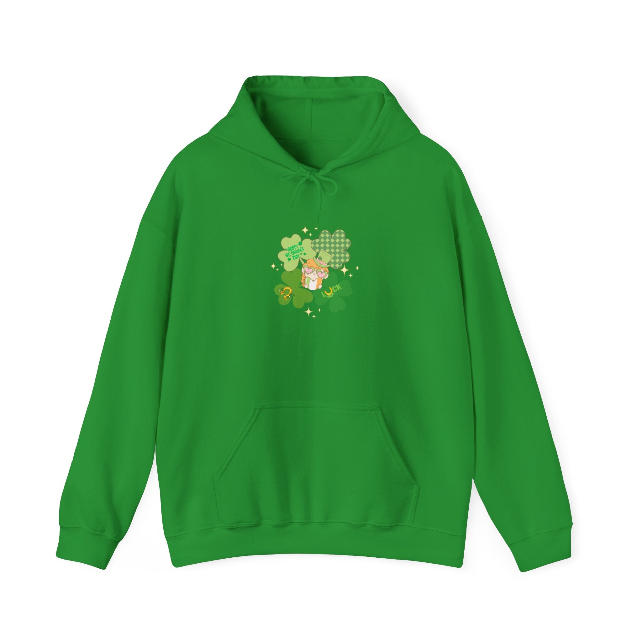 Retro St. Patty's Day Unisex Hooded Sweatshirt