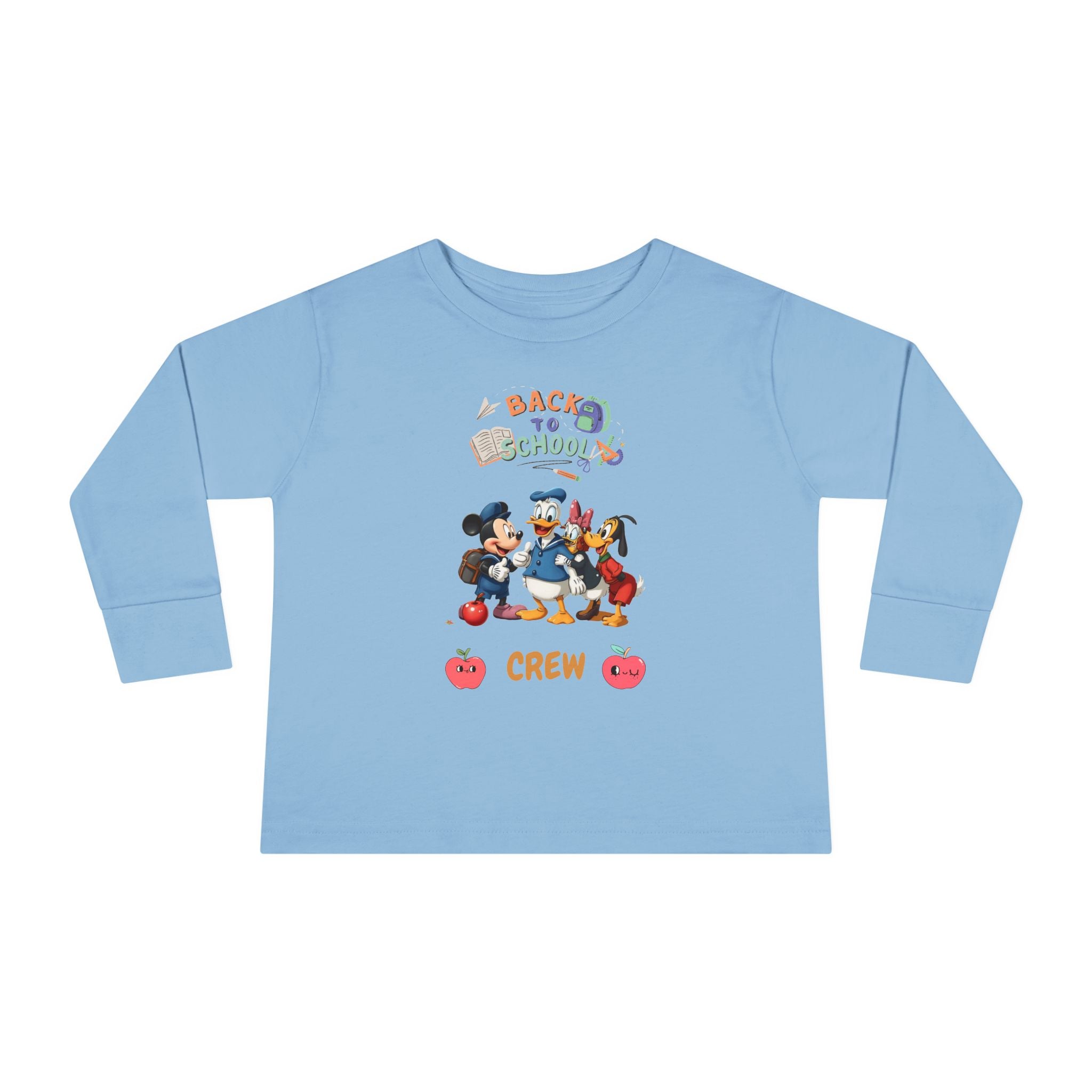 Back to School Crew Toddler Long Sleeve Tee